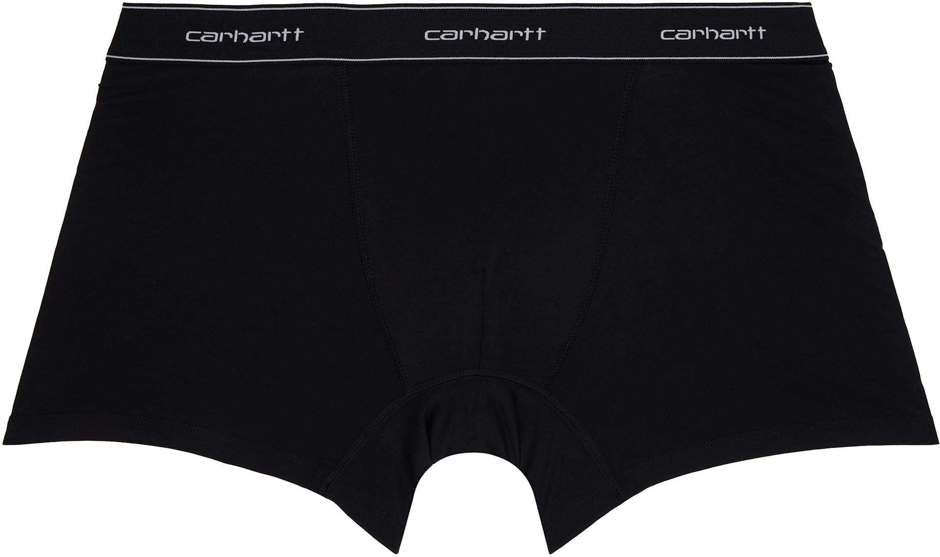 Carhartt Work In Progress - 블랙 코튼 트렁크 박서 브리프 세트
