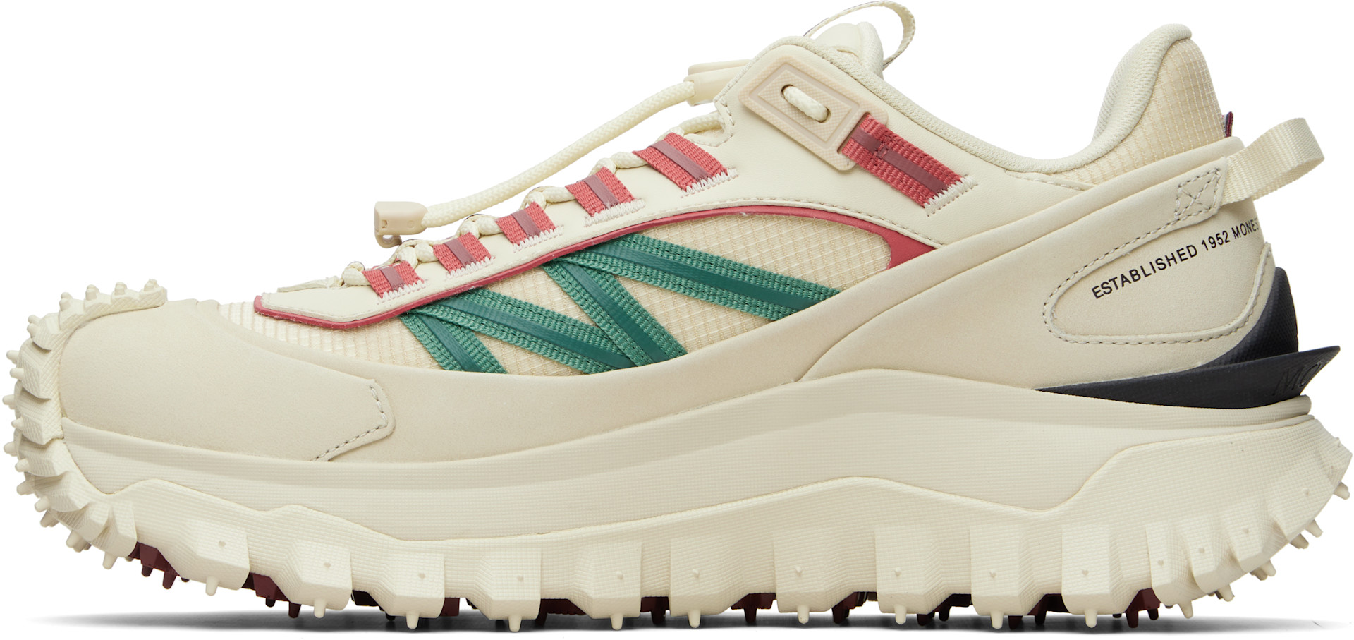 Moncler - Baskets Trailgrip beiges