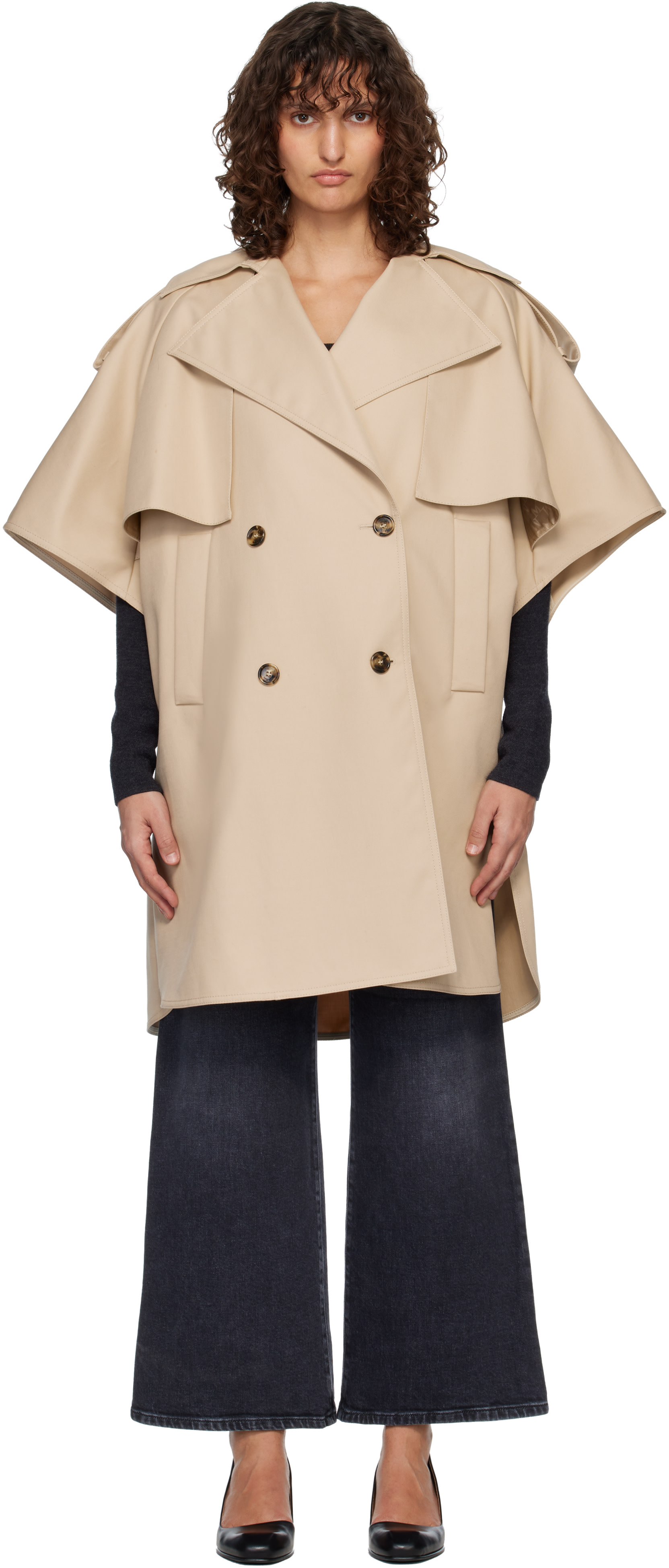 Max Mara - 브라운 제우스 코트