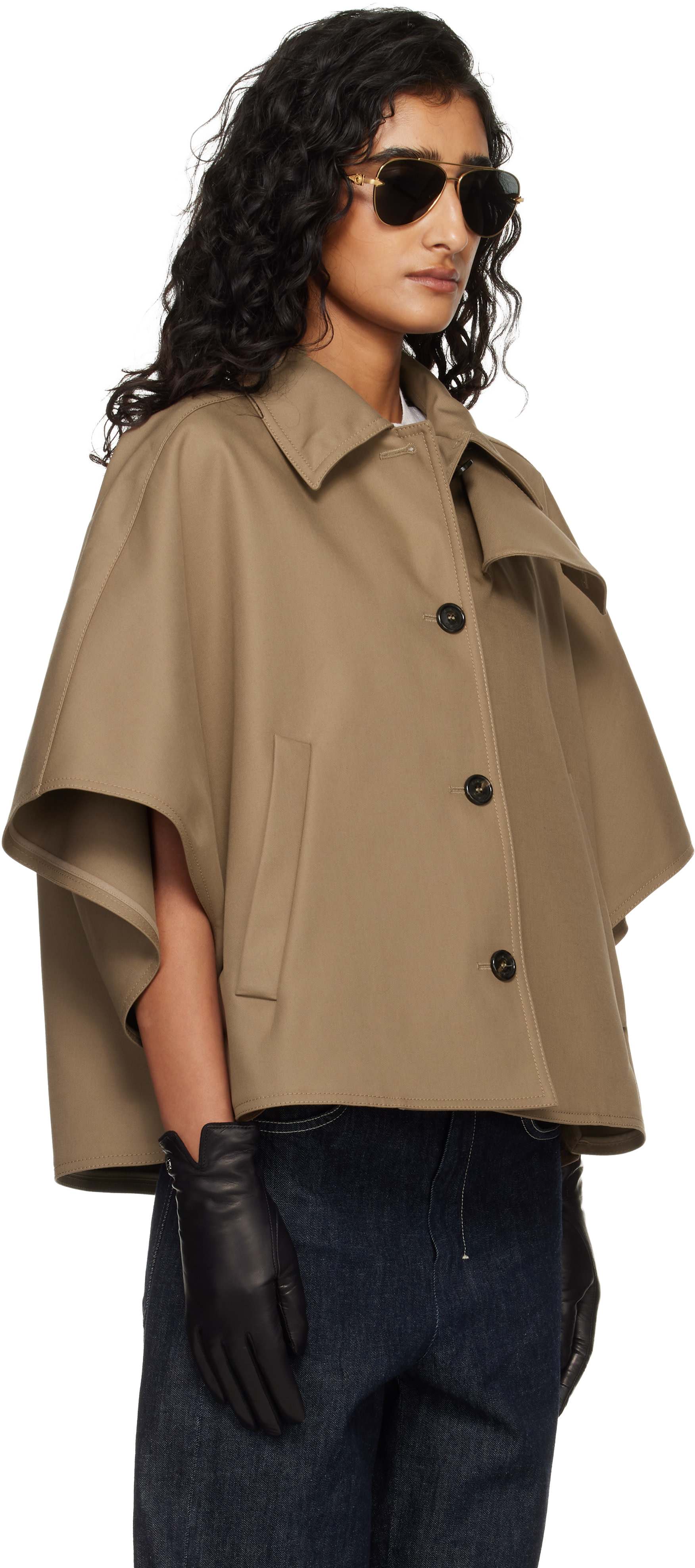 Max Mara - Blouson Paggio brun clair
