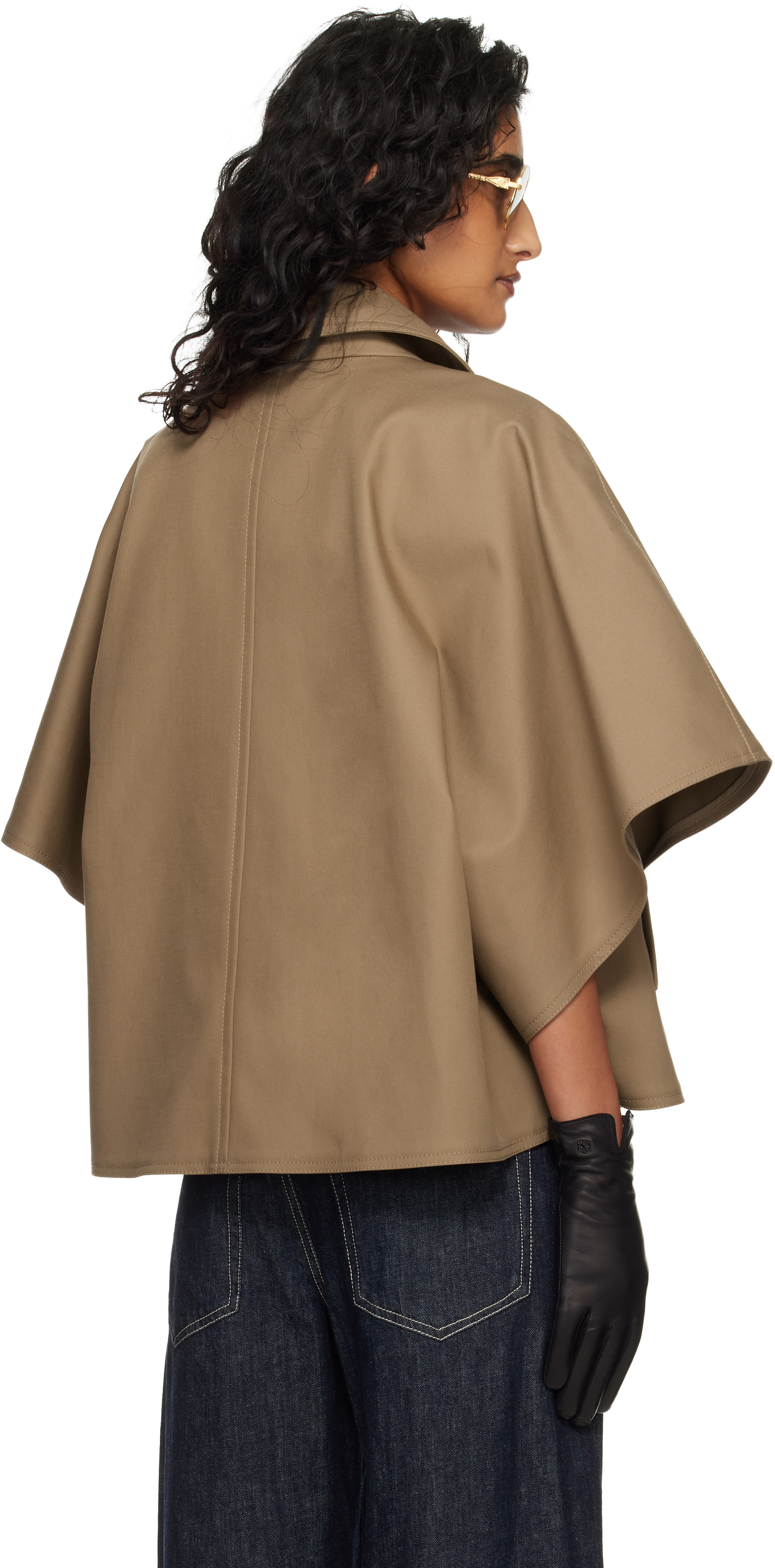 Max Mara - Blouson Paggio brun clair