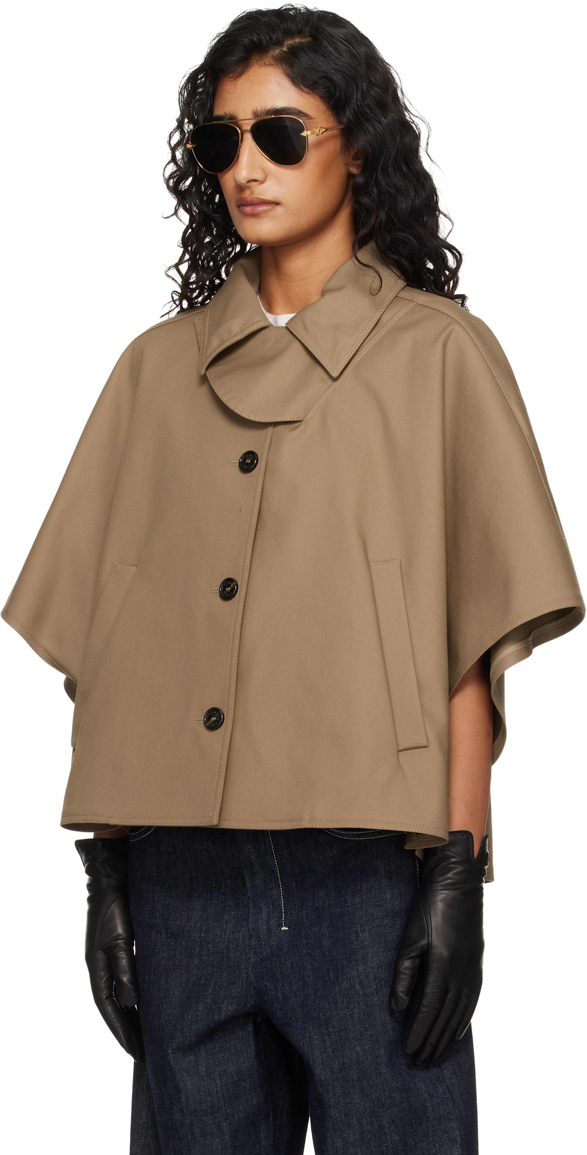 Max Mara - Blouson Paggio brun clair