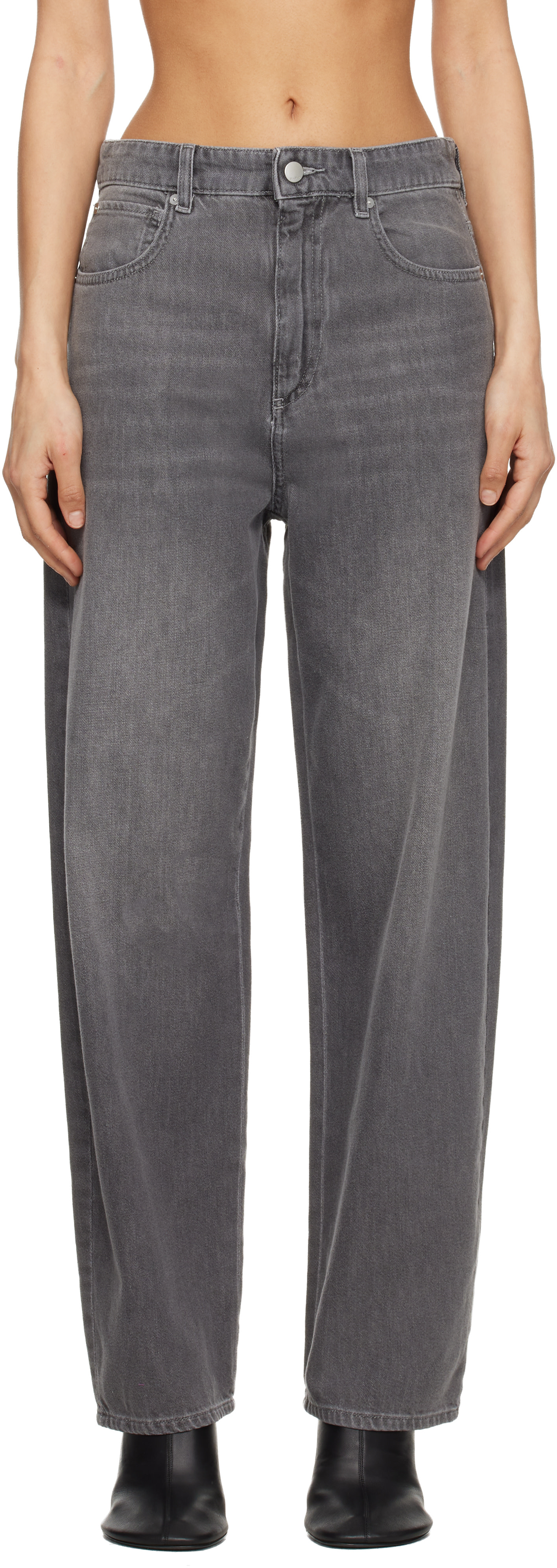 Max Mara - Jean Allegra gris