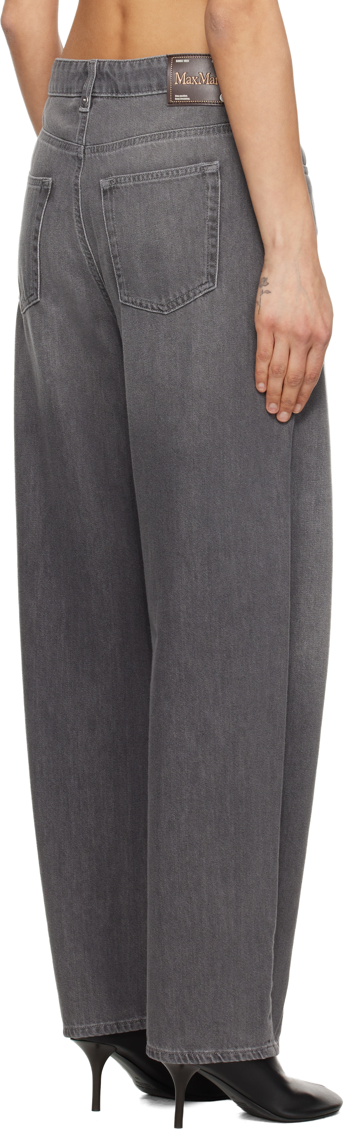 Max Mara - Jean Allegra gris