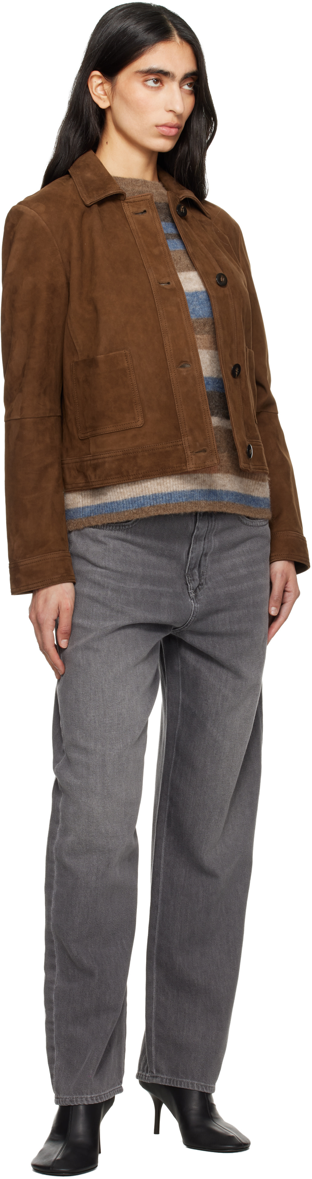 Max Mara - Jean Allegra gris