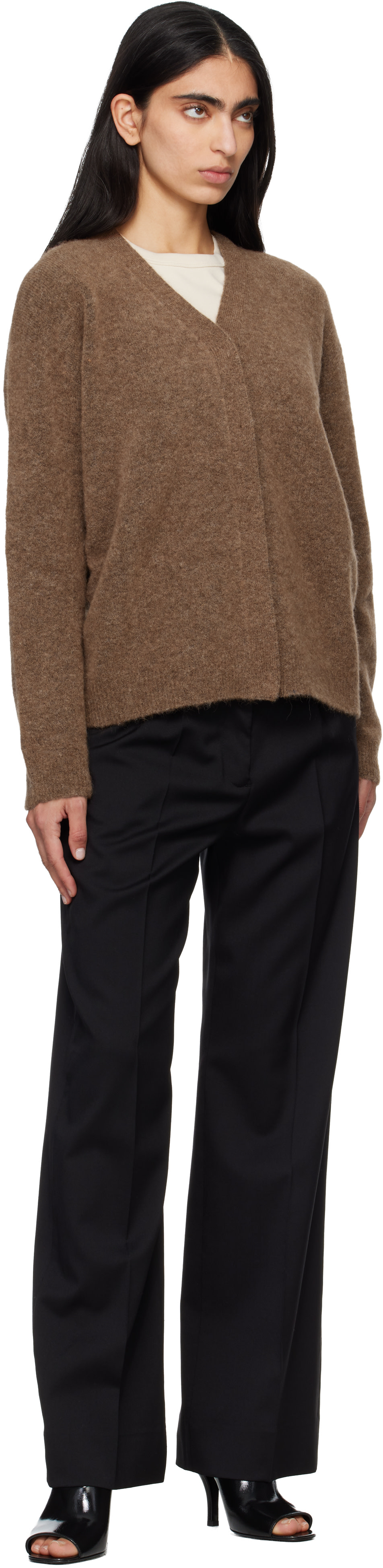 Max Mara - Cardigan Mora brun