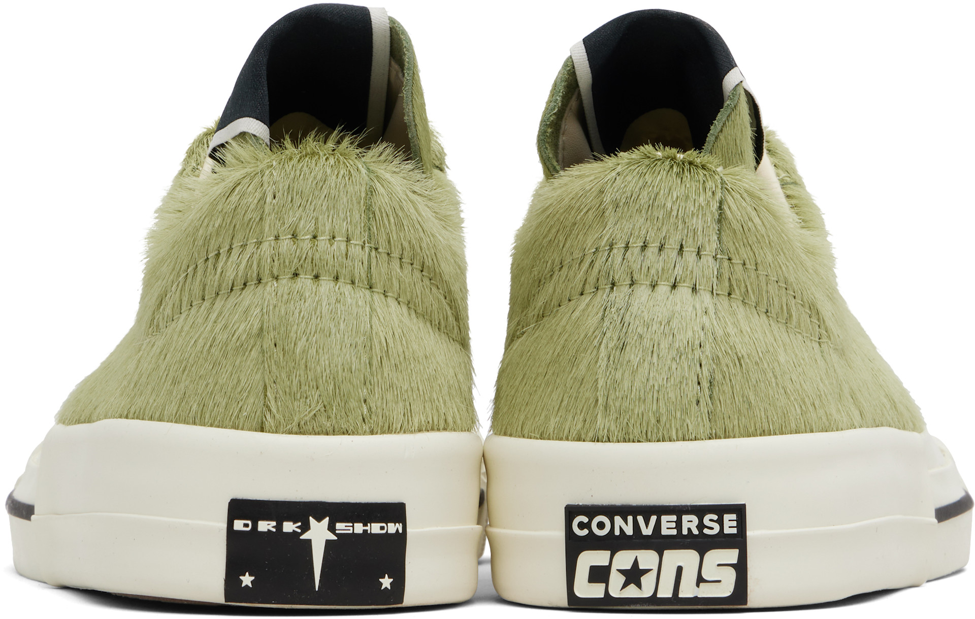 Rick Owens DRKSHDW: Yellow Converse Edition Onestr Sneakers | SSENSE
