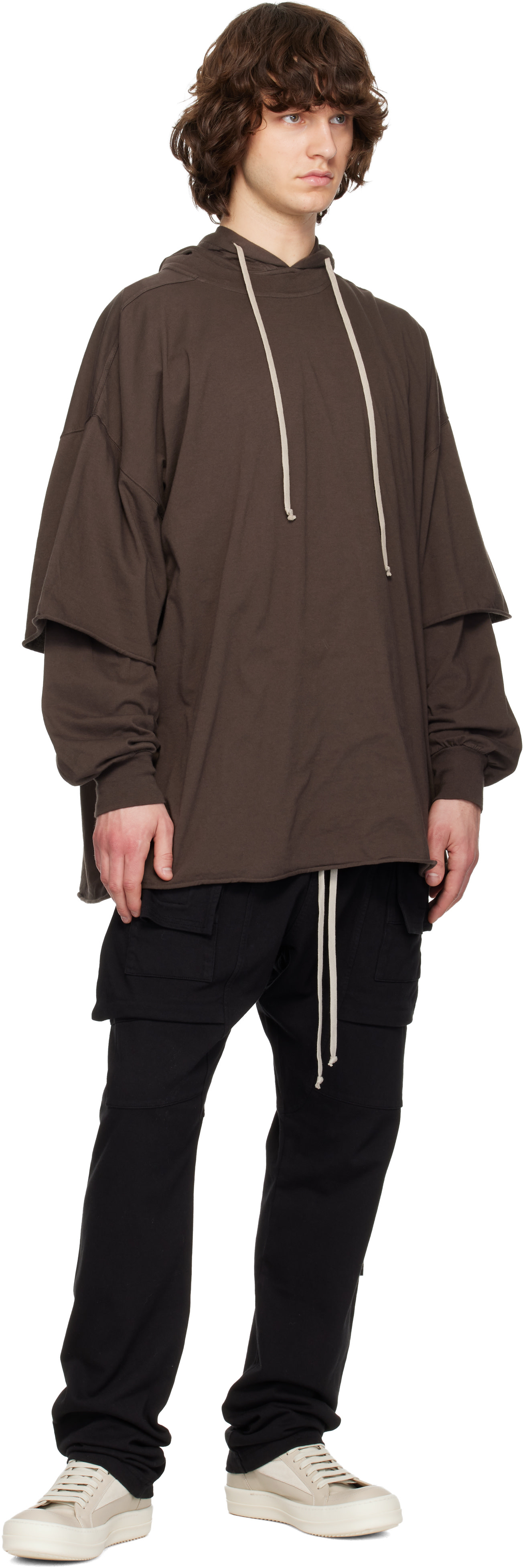 Rick Owens DRKSHDW: ブラック Temple Creatch カーゴパンツ | SSENSE 日本 Rick Owens DRKSHDW: ブラック Temple Creatch カーゴパンツ | SSENSE 日本