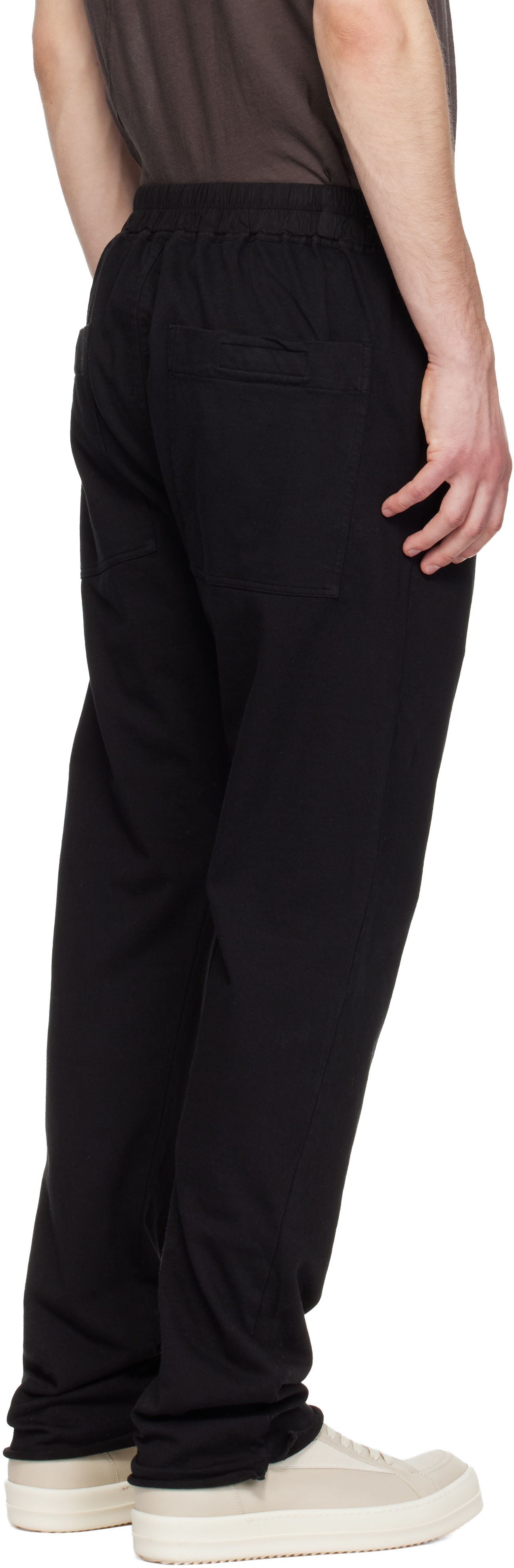 Rick Owens DRKSHDW: Black Temple Berlin Drawstring Sweatpants | SSENSE
