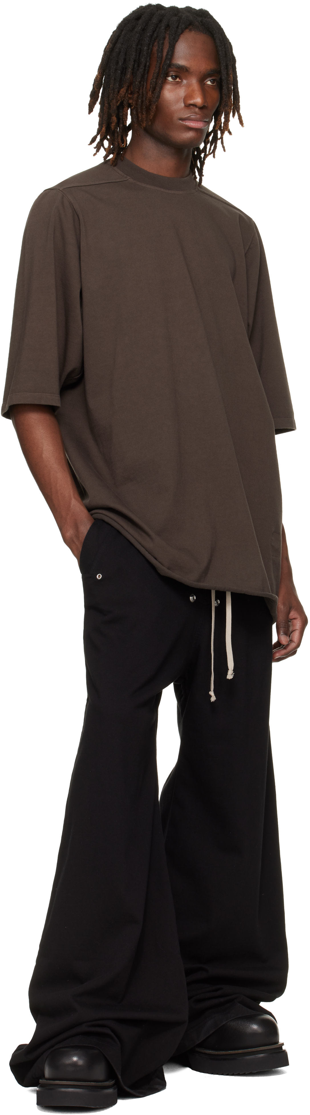 Rick Owens DRKSHDW: Black Temple Geth Belas Sweatpants | SSENSE