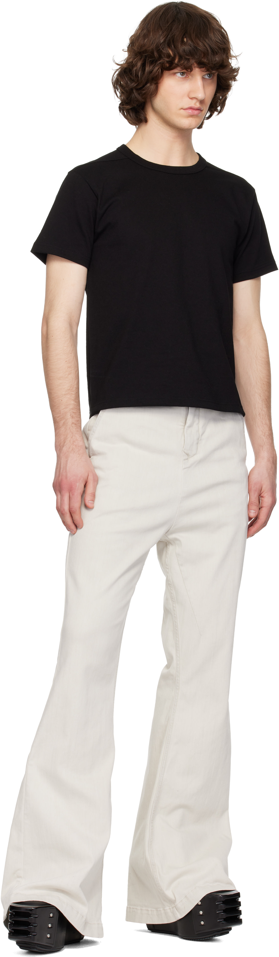 Rick Owens DRKSHDW: Black Temple Osterberg T-shirt | SSENSE