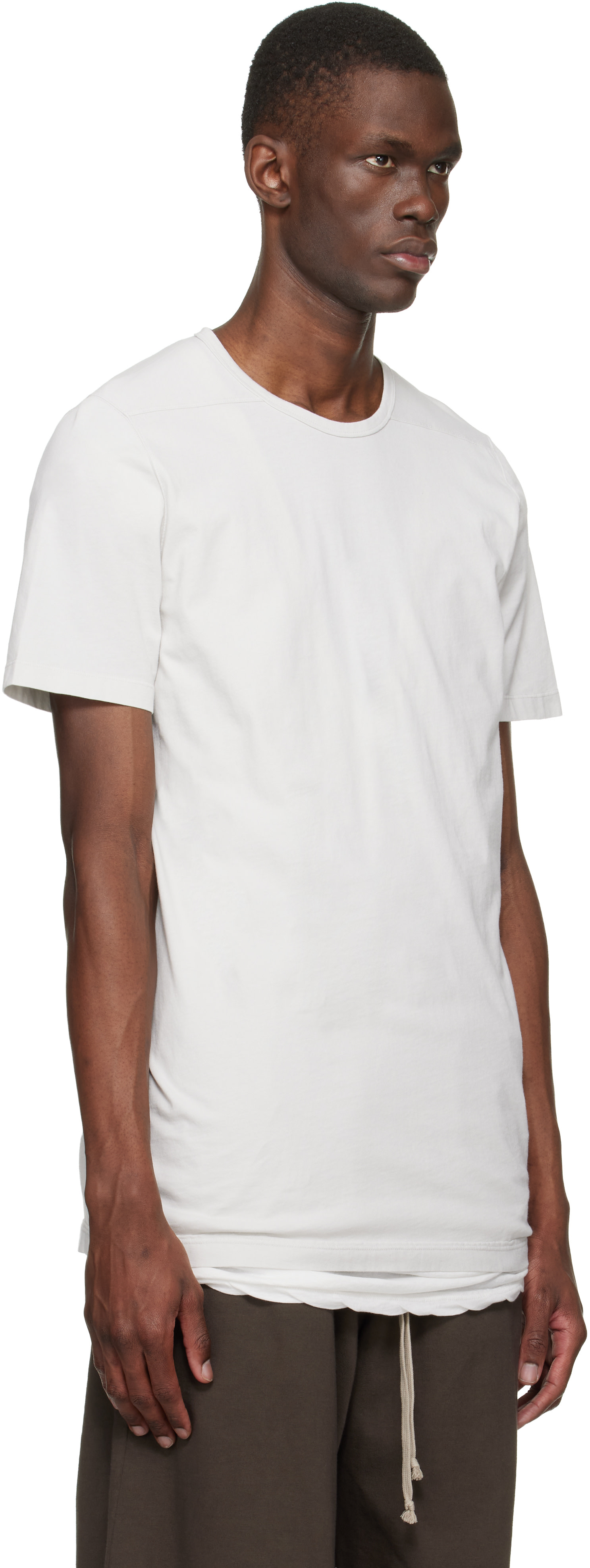 Rick Owens DRKSHDW: Off-White Temple Level T-shirt | SSENSE