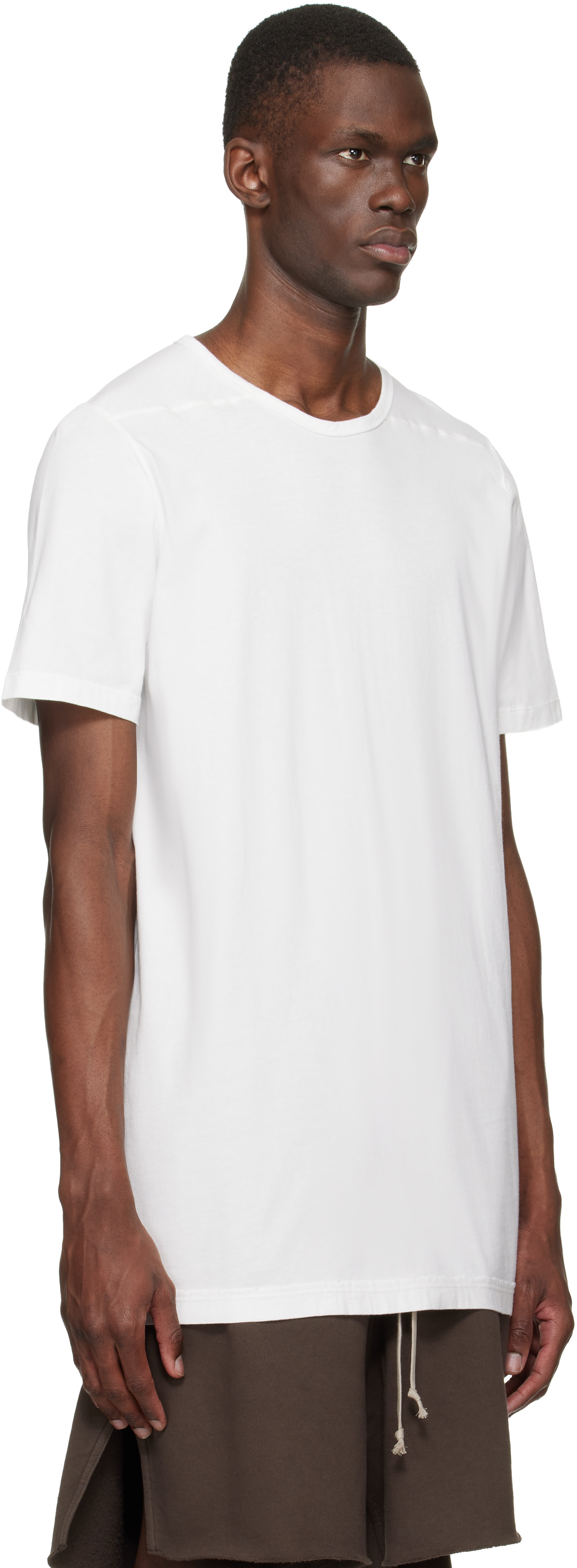 Rick Owens DRKSHDW: ホワイト Temple Level Tシャツ | SSENSE 日本