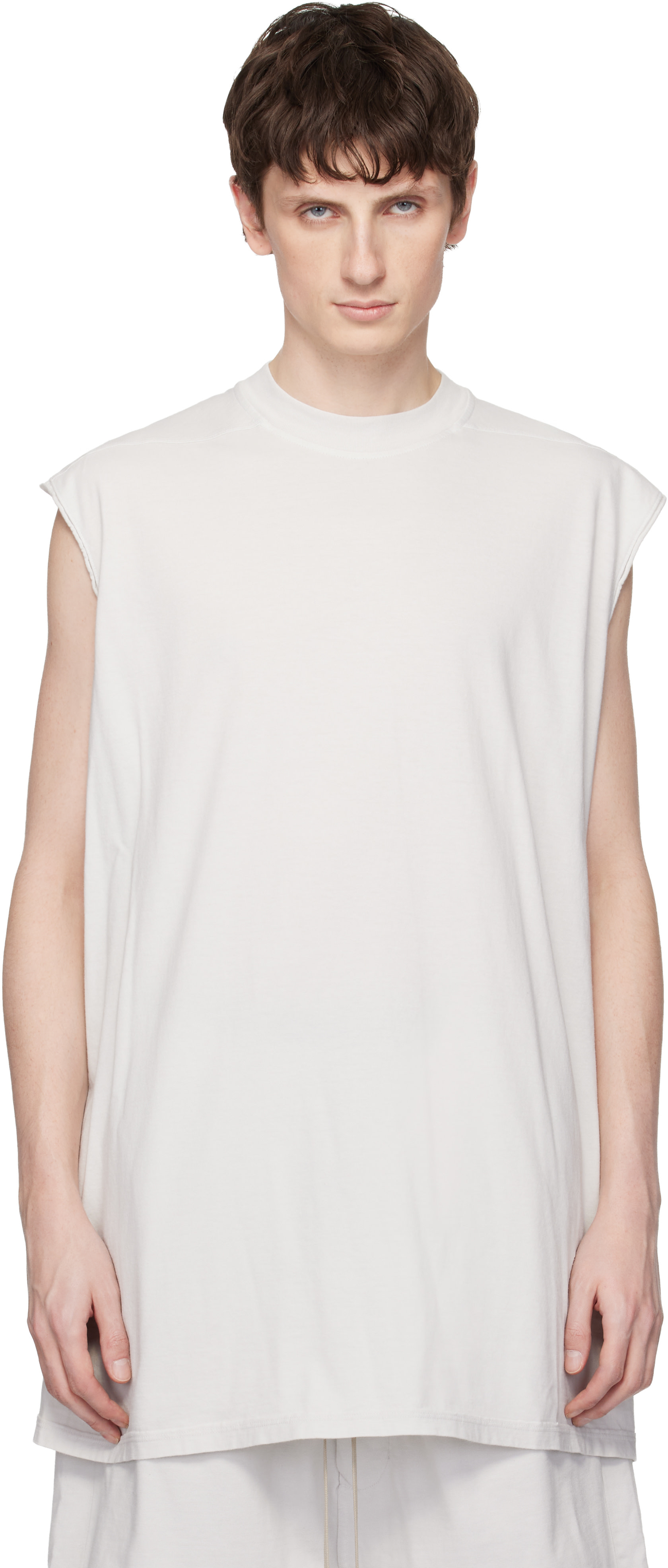 Rick Owens DRKSHDW: Off-White Temple Tarp T-shirt | SSENSE