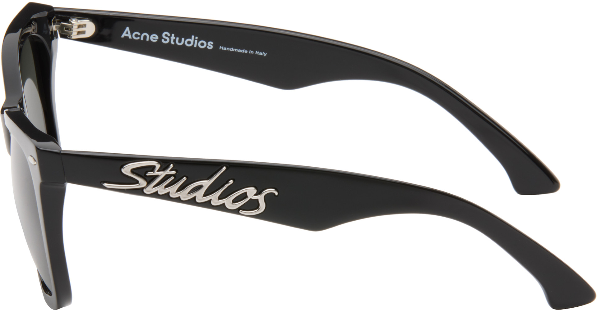 Acne Studios - Lunettes de soleil carrées noires