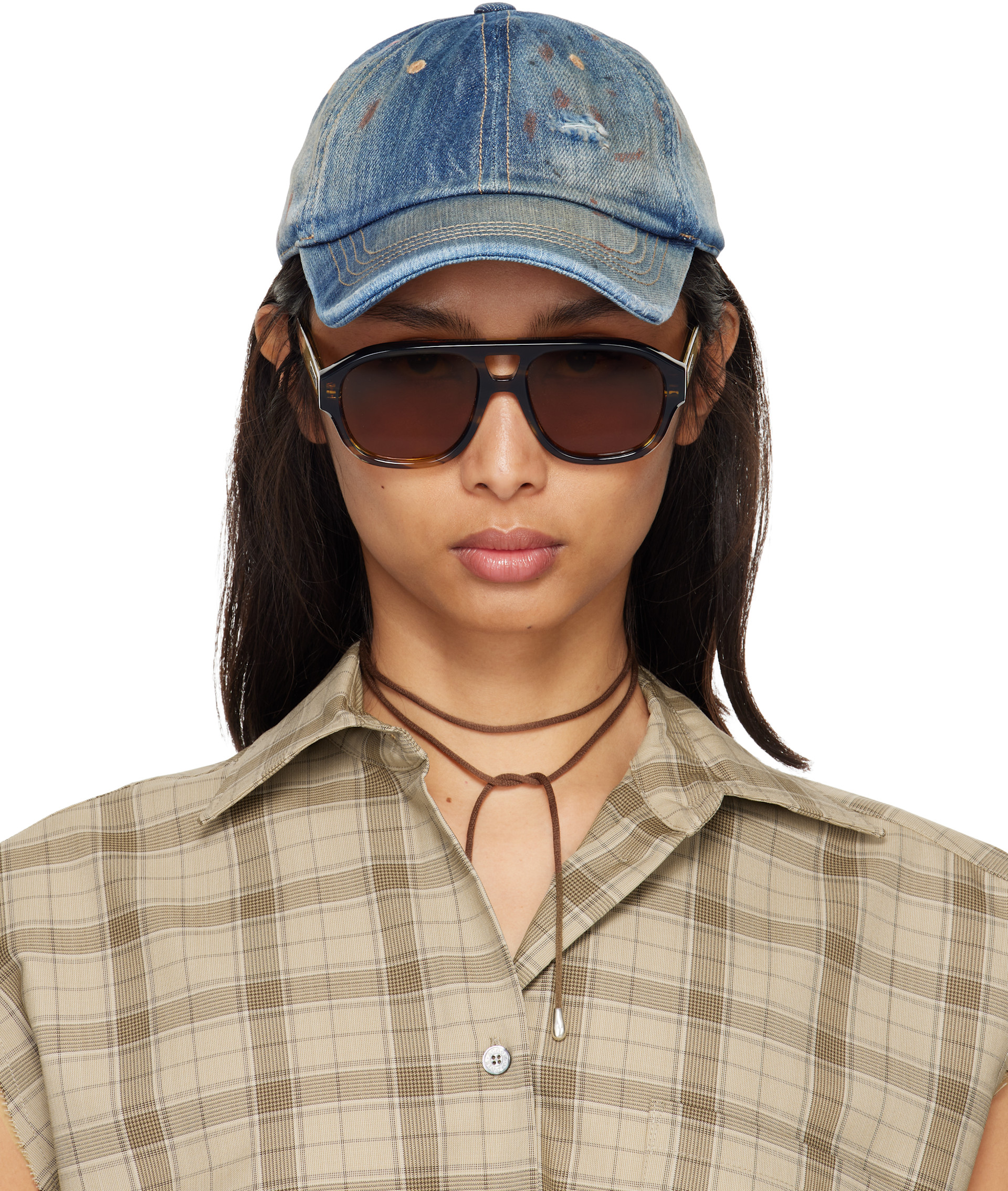 Acne Studios - Casquette Carily Trafalgar bleue
