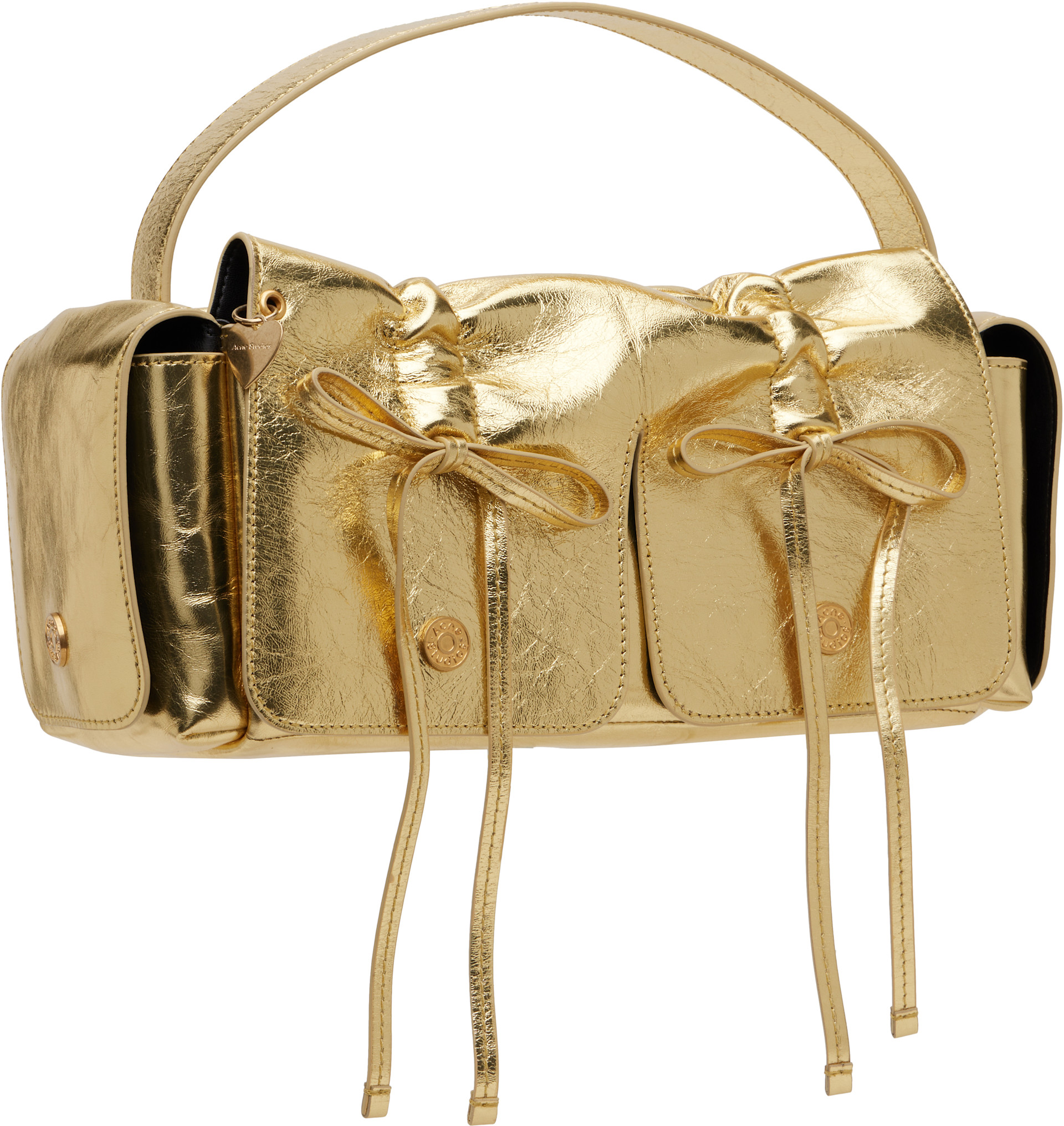 Acne Studios - Sac doré à poches