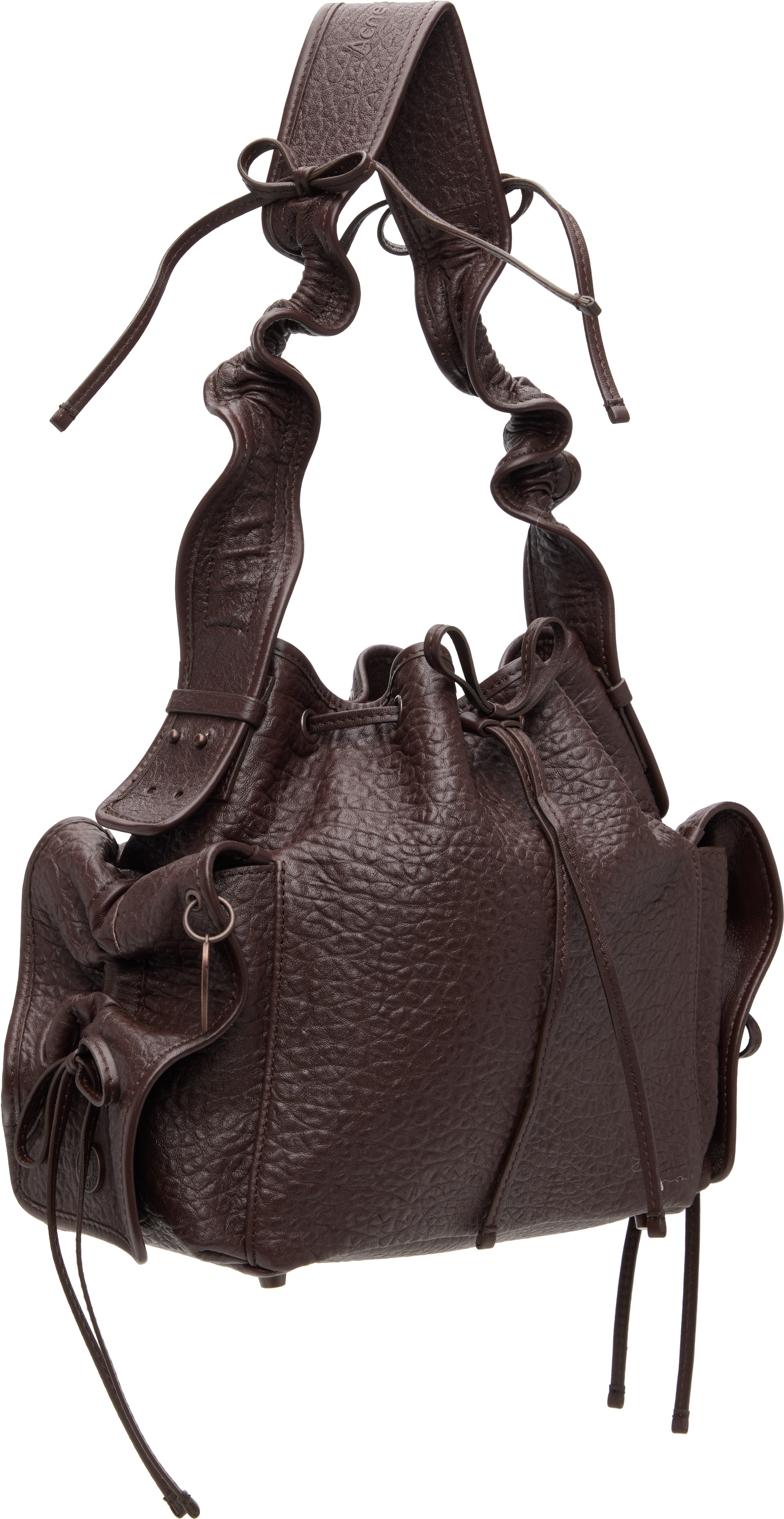 Acne Studios - Sac brun à poches
