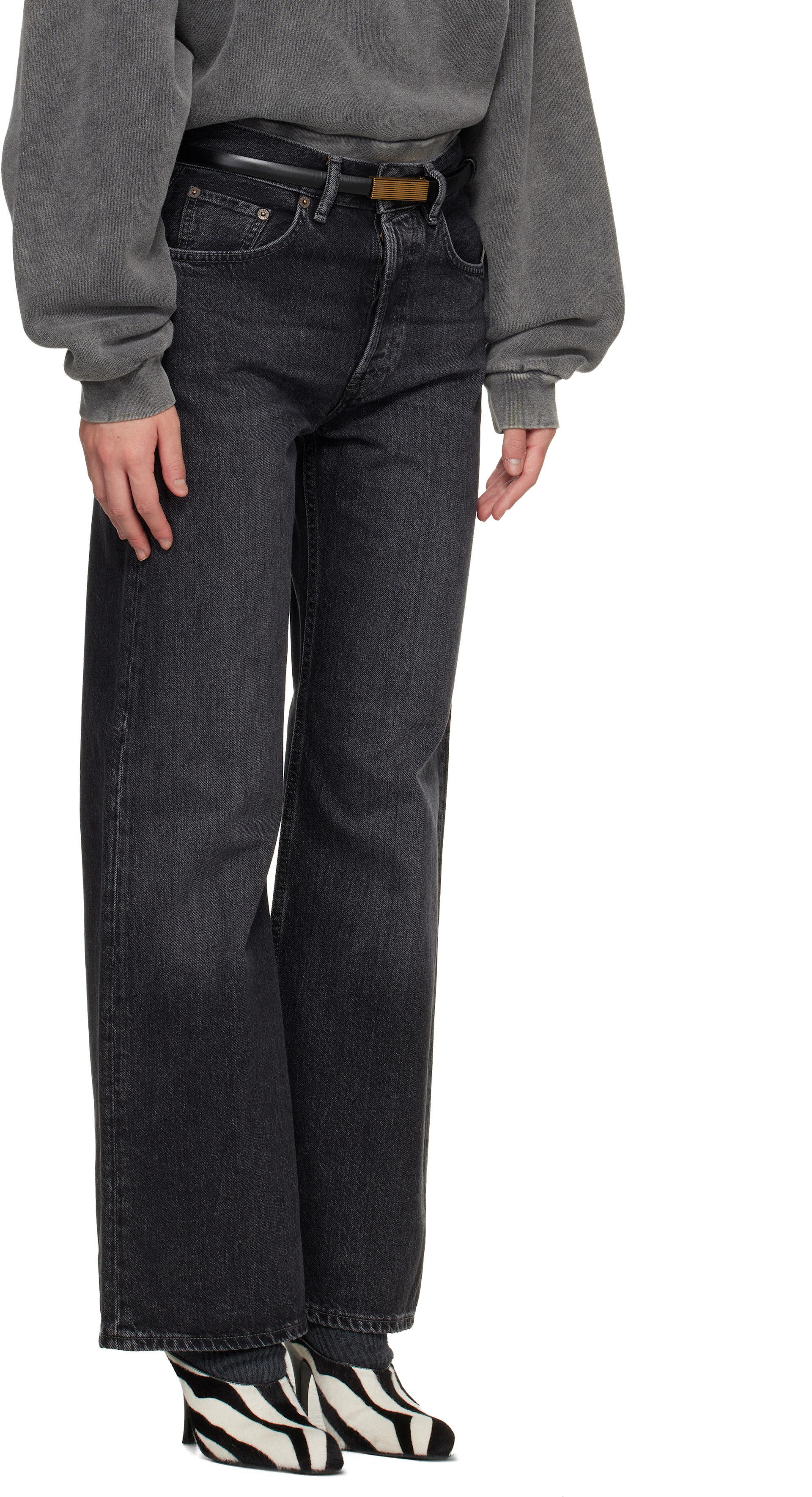 Acne Studios - Jean rétro 2021F noir