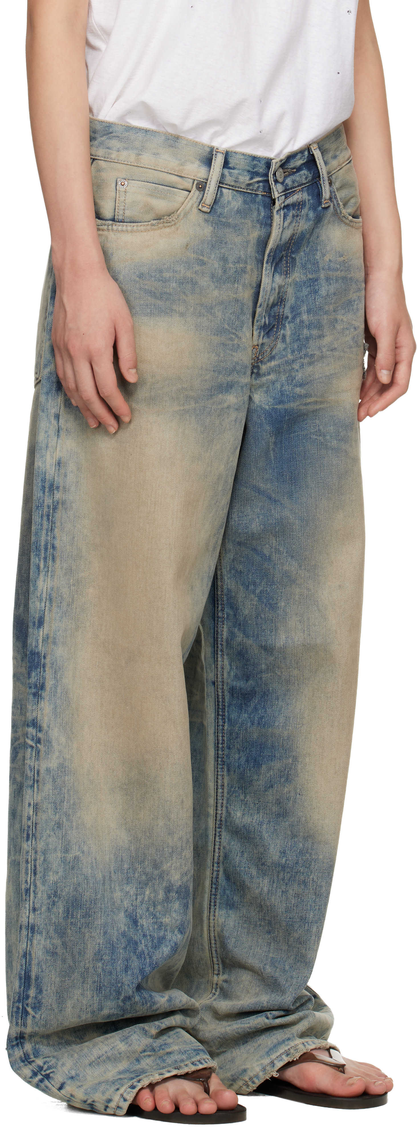 Acne Studios - Jean décontracté 1981 bleu