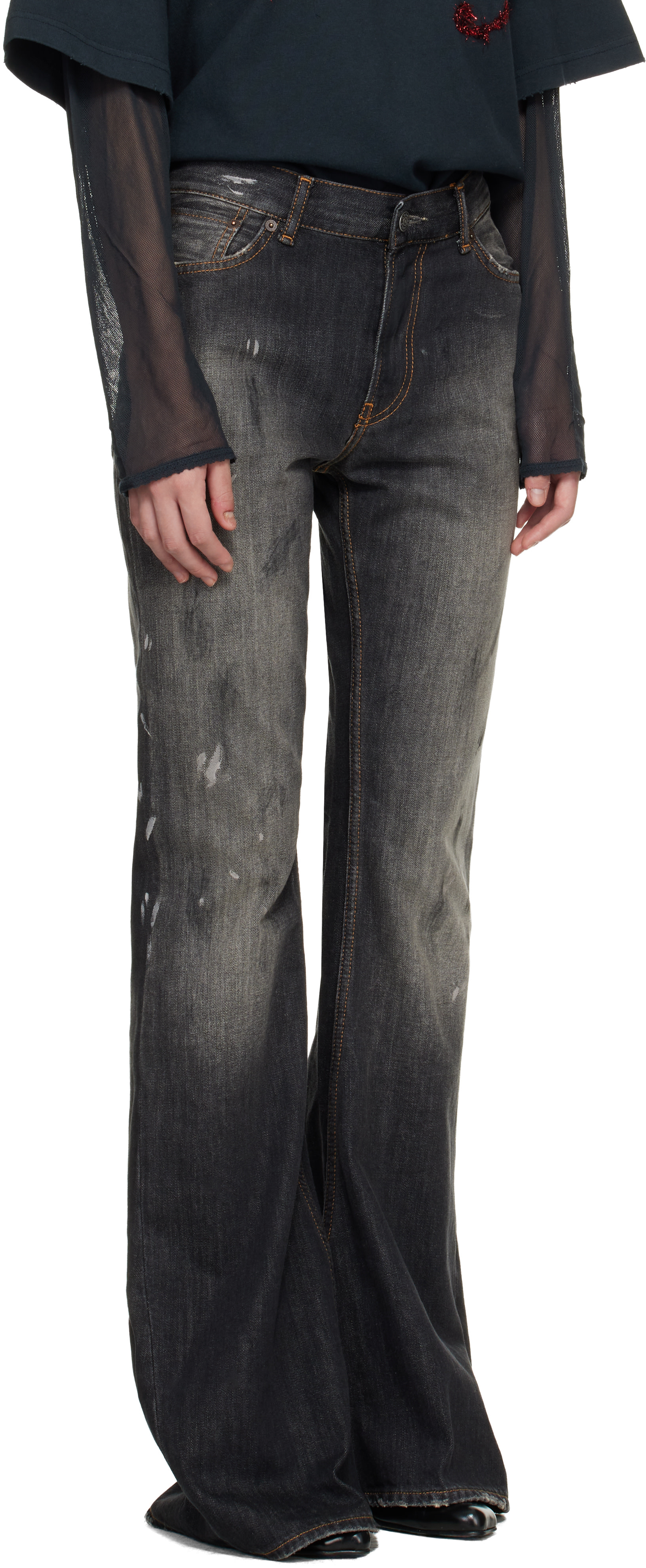 Acne Studios - Jean ajusté 2025F noir