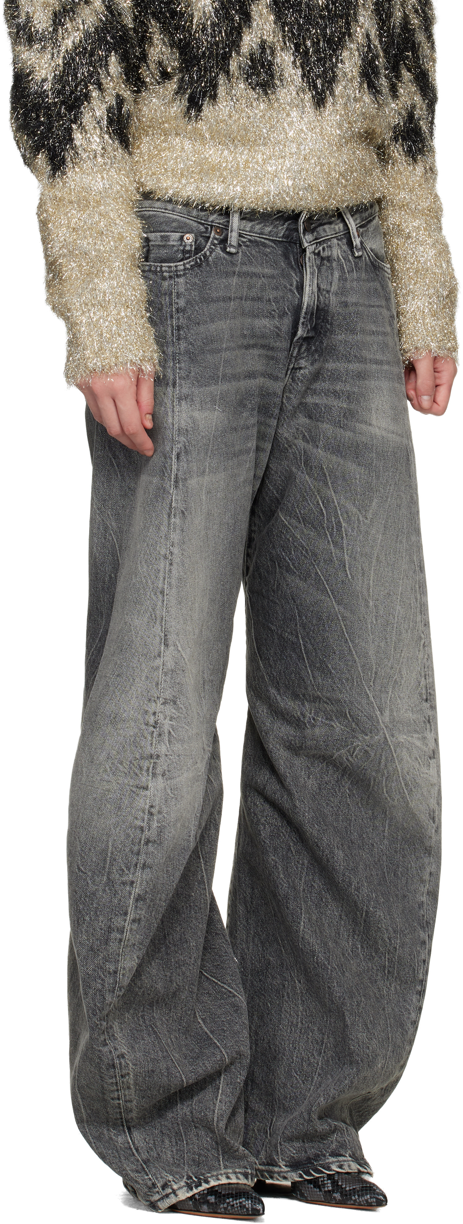 Acne Studios - Jean décontracté 2006F gris
