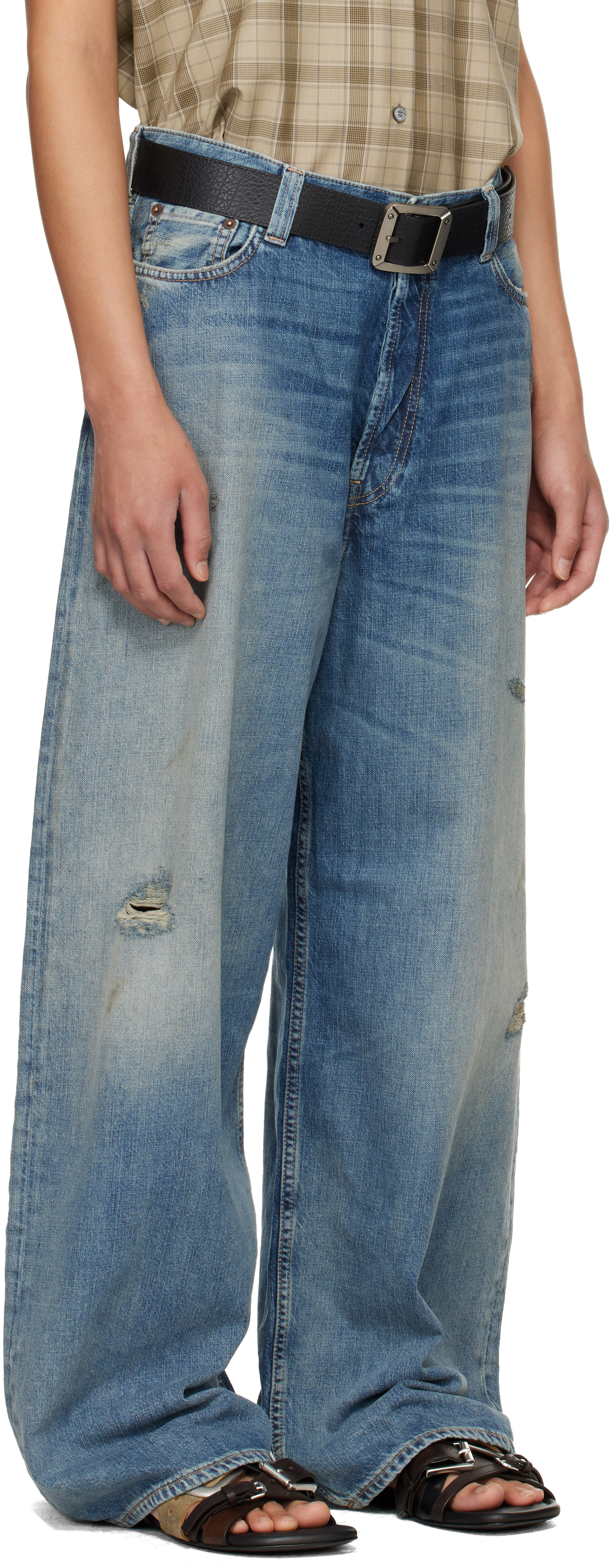Acne Studios - Jean décontracté 2023 bleu