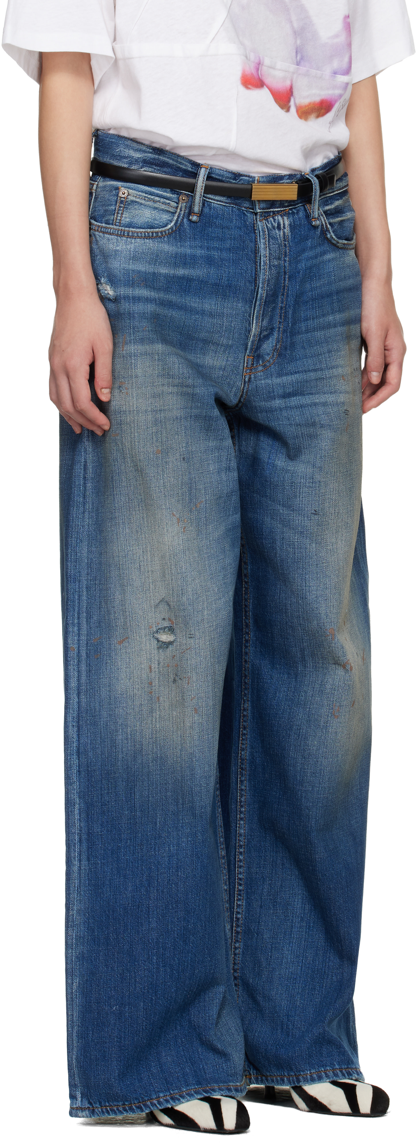 Acne Studios - Jean décontracté 1981 bleu