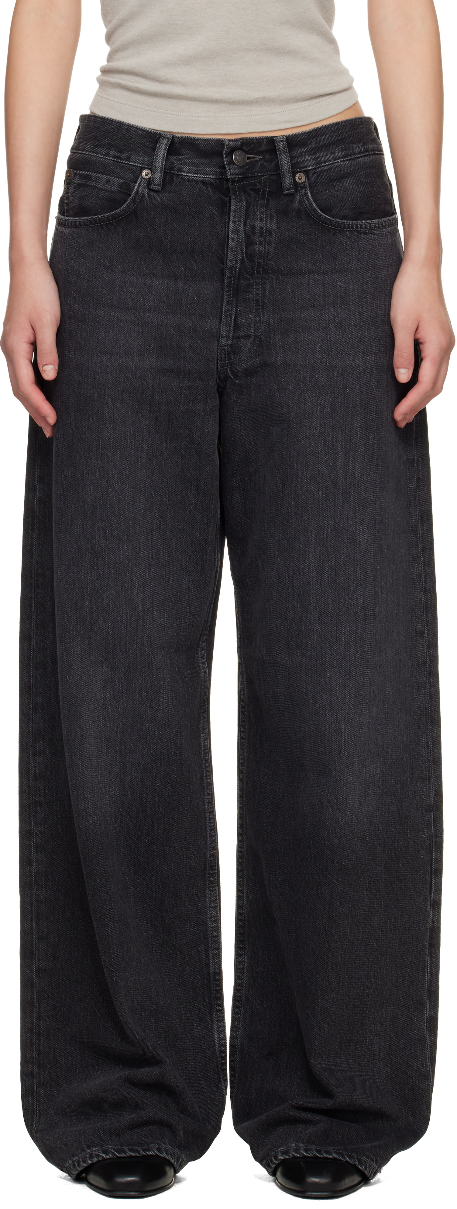 Acne Studios - Jean décontracté 1981 noir