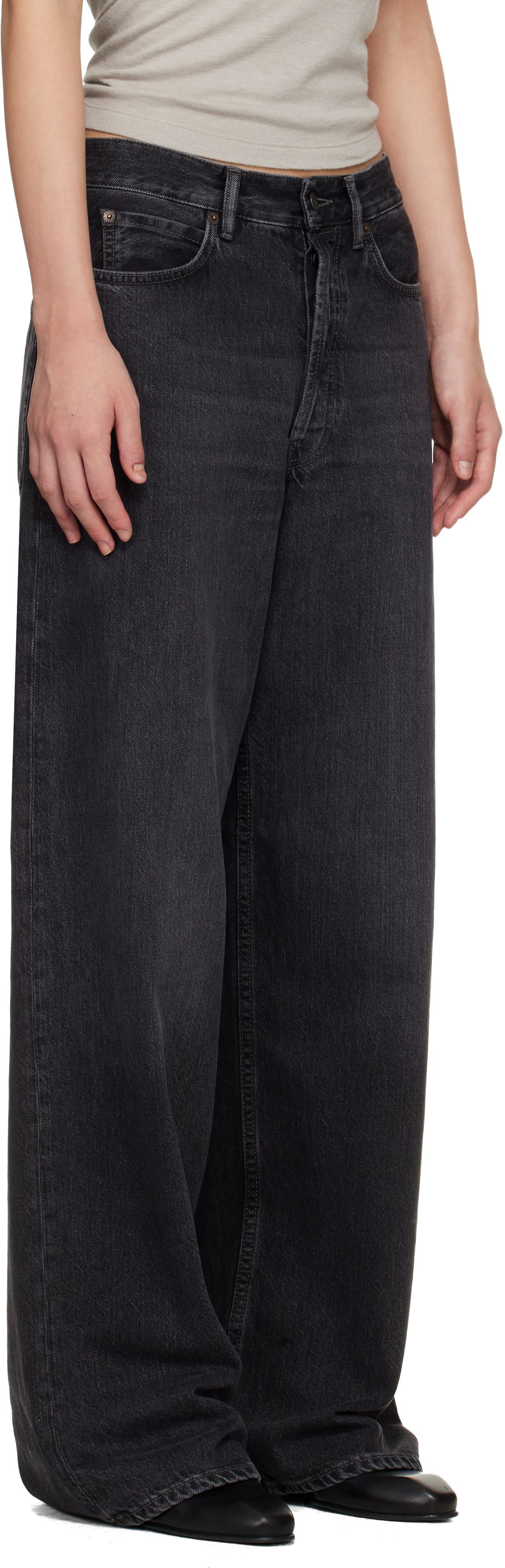 Acne Studios - Jean décontracté 1981 noir