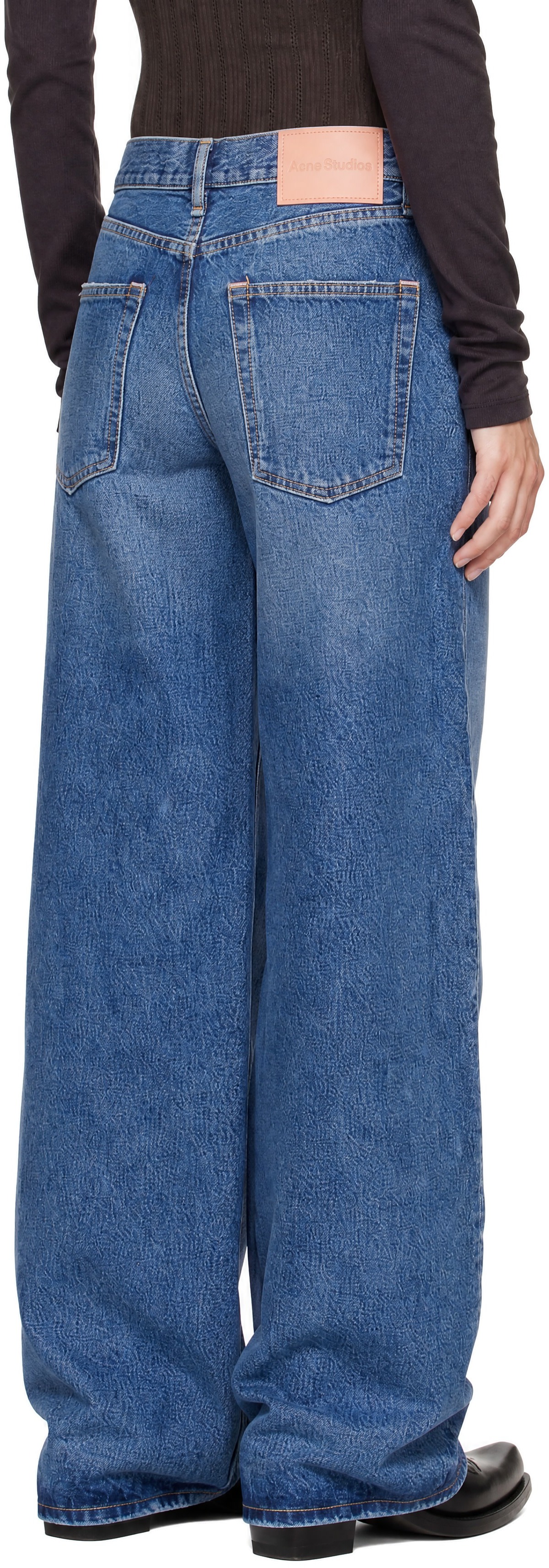 Acne Studios - 블루 루즈 핏 1981 데님 진