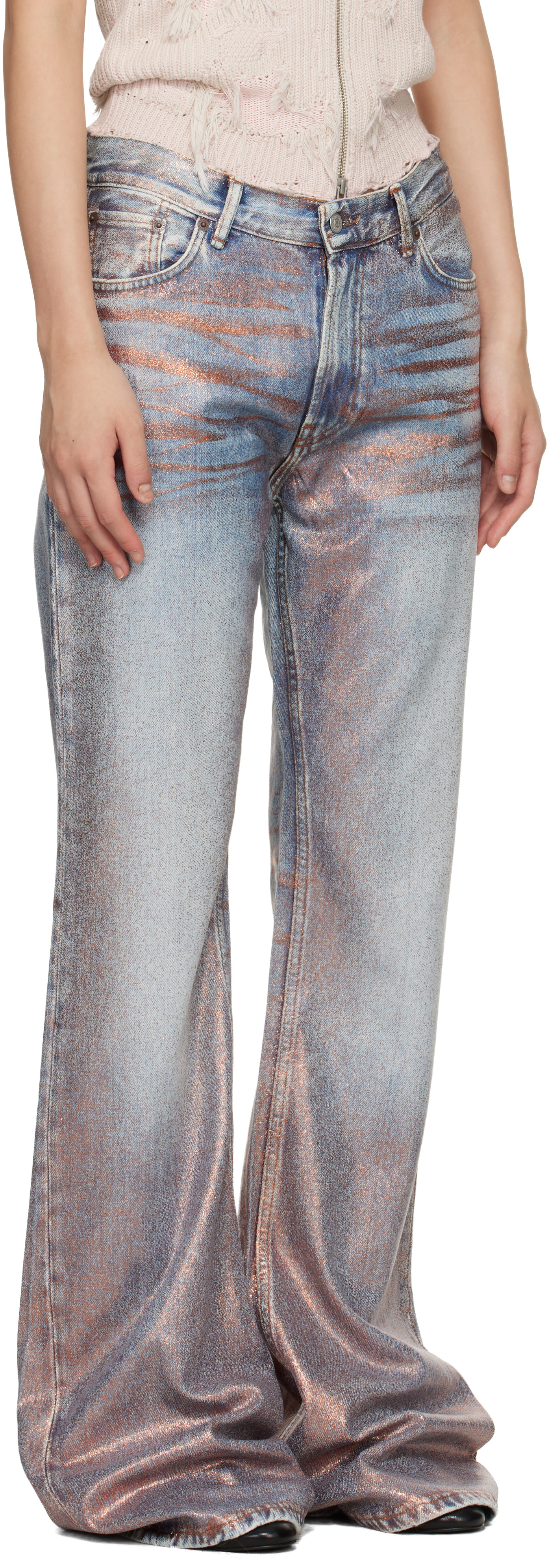 Acne Studios - 블루 2025F 데님 진