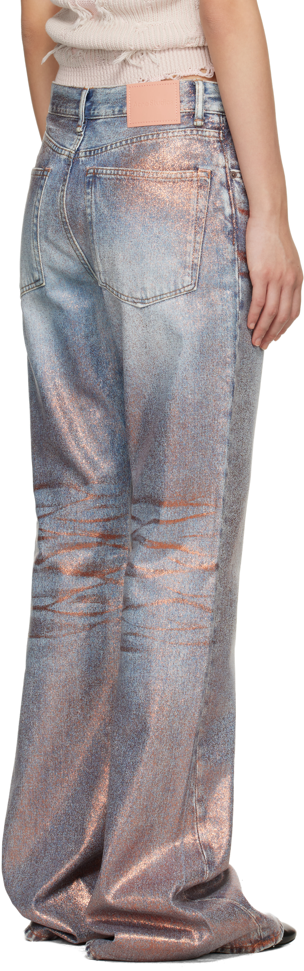 Acne Studios - 블루 2025F 데님 진