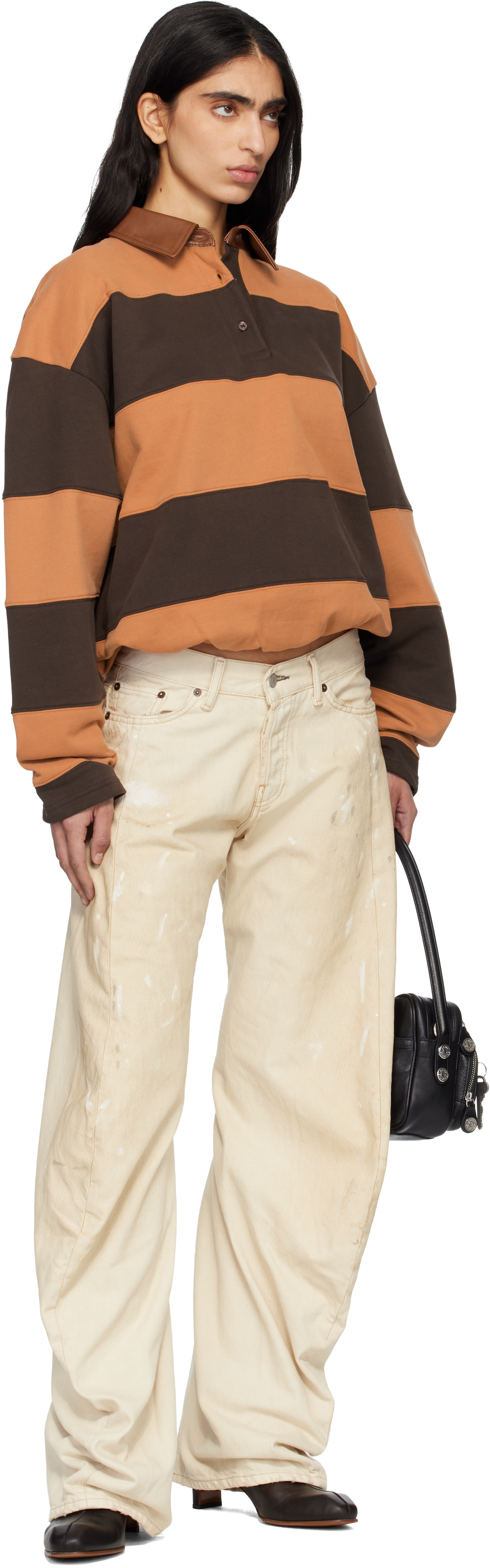 Acne Studios: Off-White Loose Fit 2006F Jeans | SSENSE