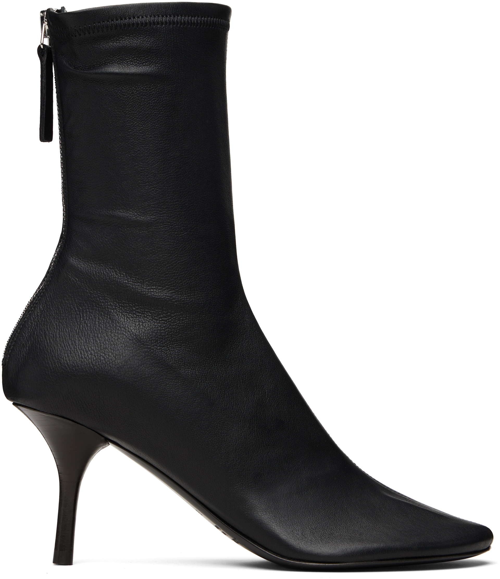 Acne Studios - Bottines noires en cuir