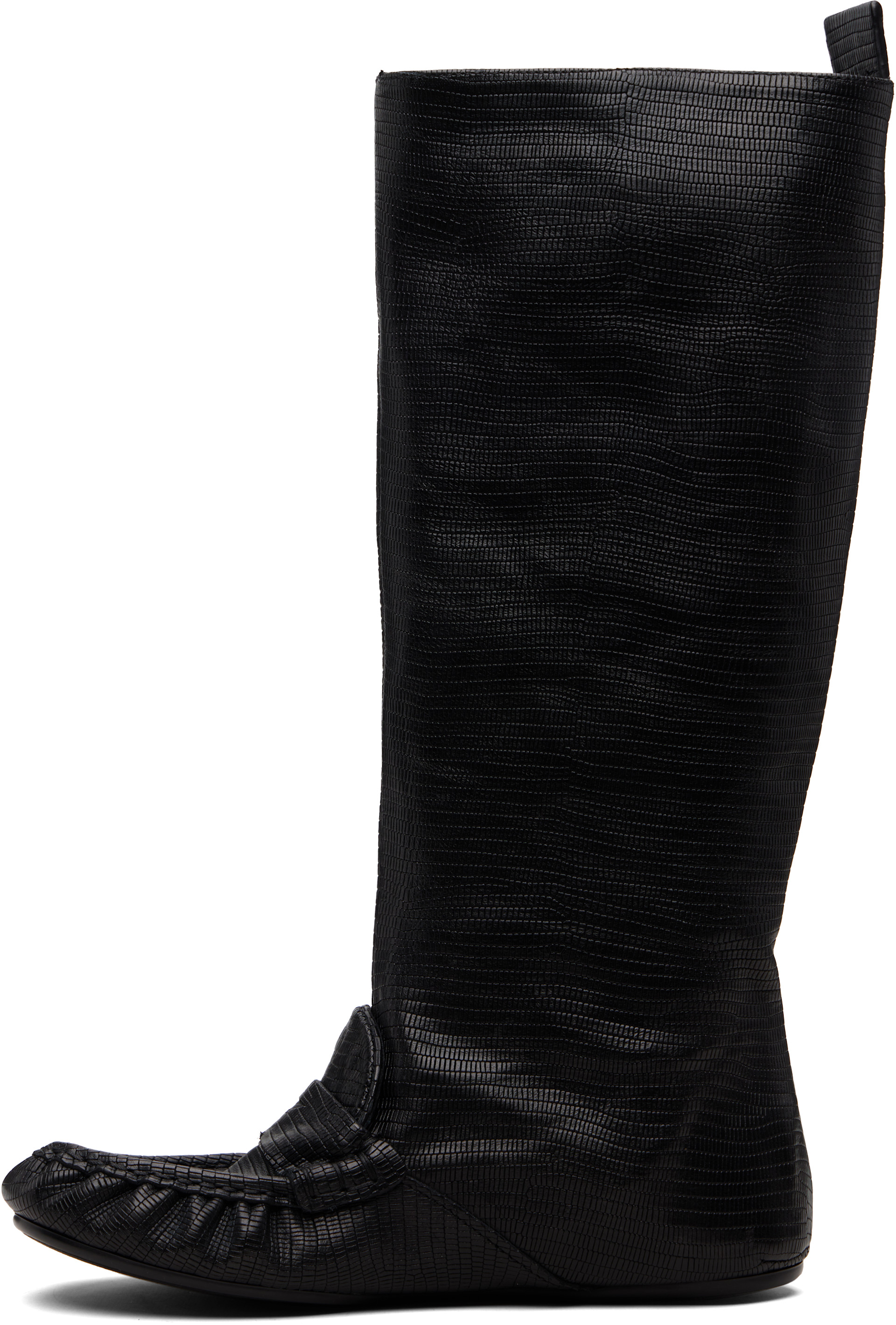 Acne Studios - Bottes hautes décontractées noires