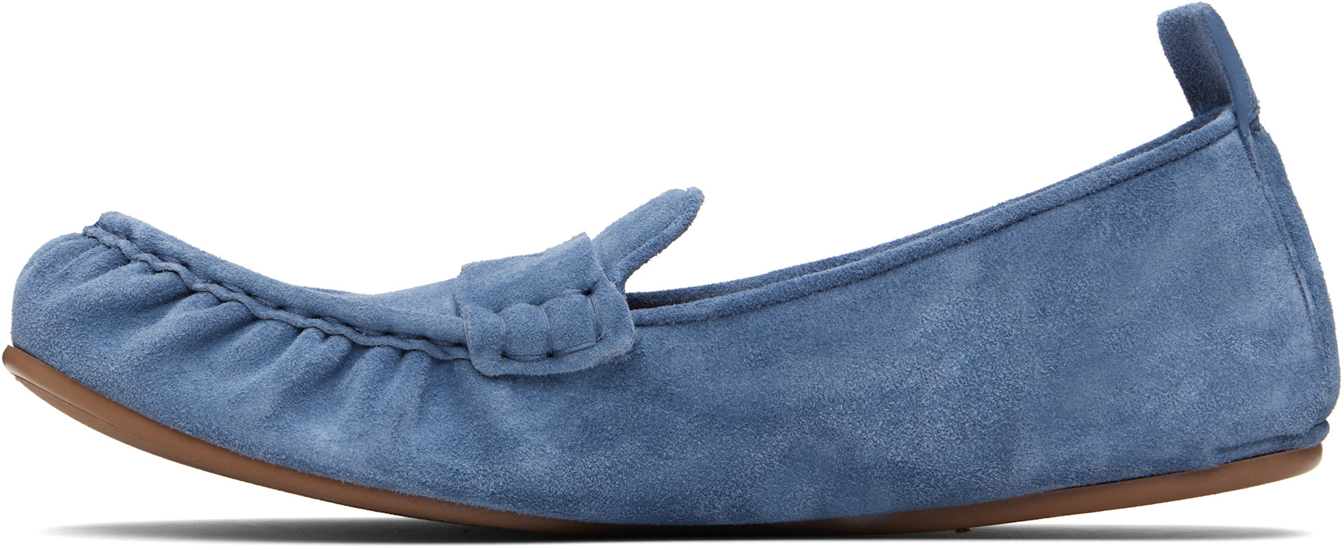 Acne Studios - Flâneurs bleus en suède
