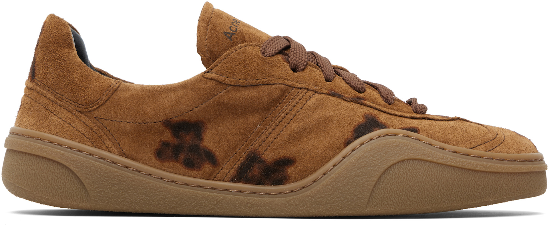 Acne Studios - Brown Lace-Up Sneakers