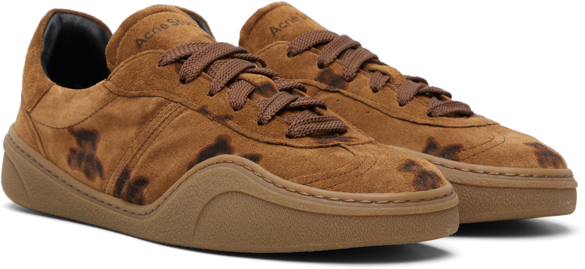 Acne Studios - Brown Lace-Up Sneakers