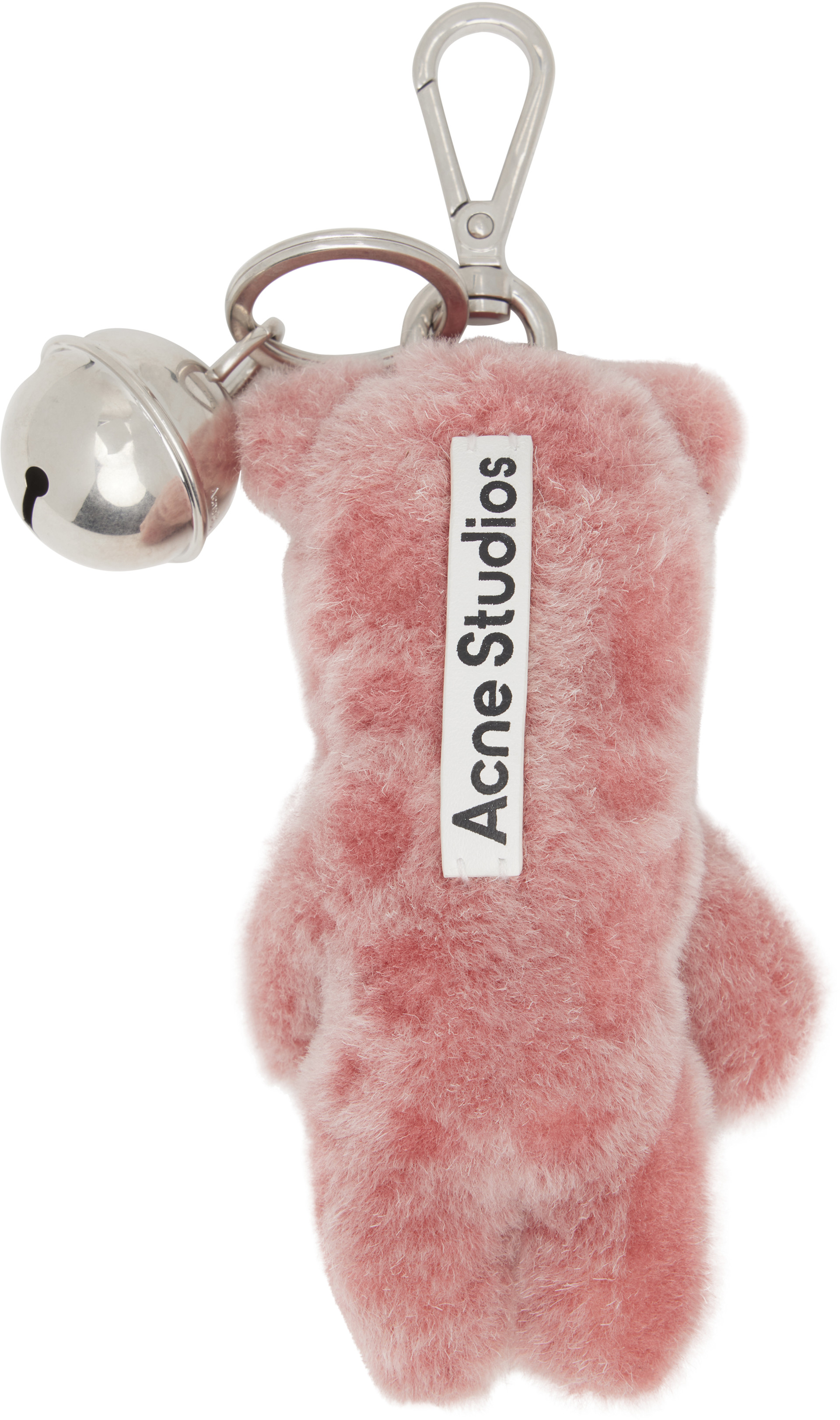 Acne Studios - Porteclé rose à ourson
