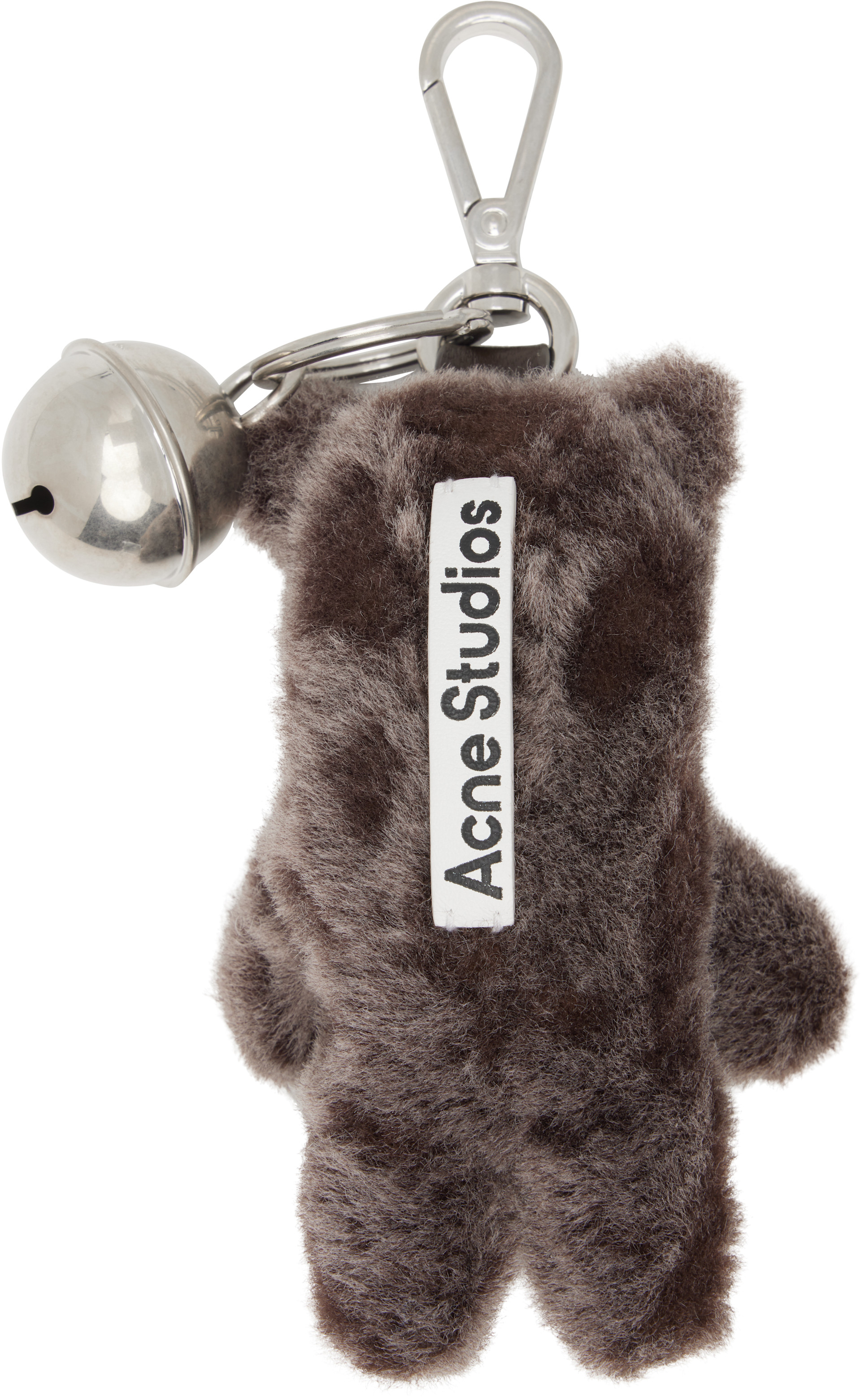 Acne Studios - Porteclé brun à ourson