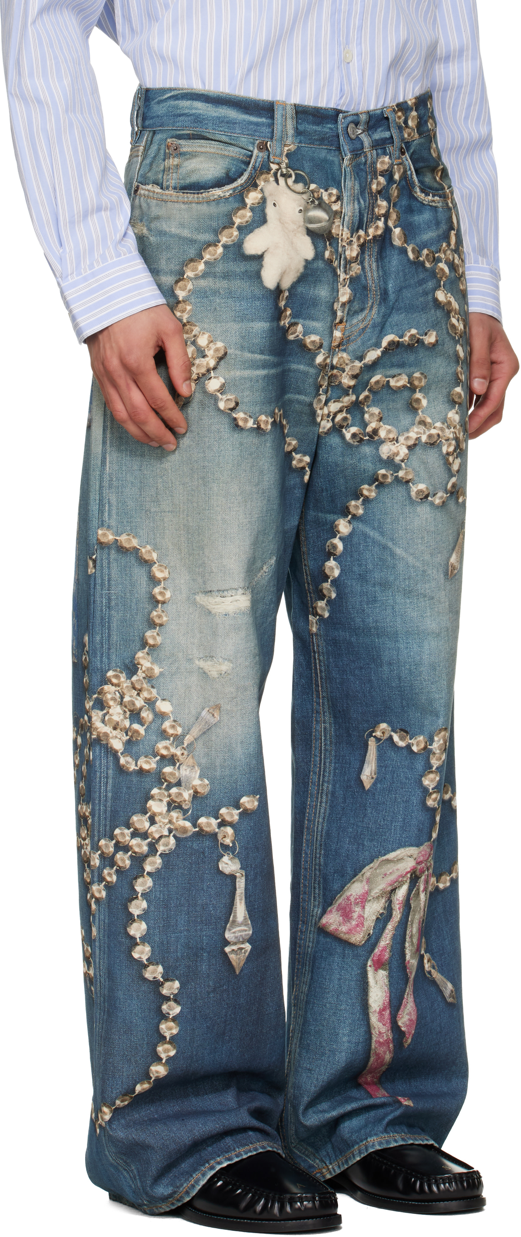 Acne Studios - Jean décontracté 1981 bleu