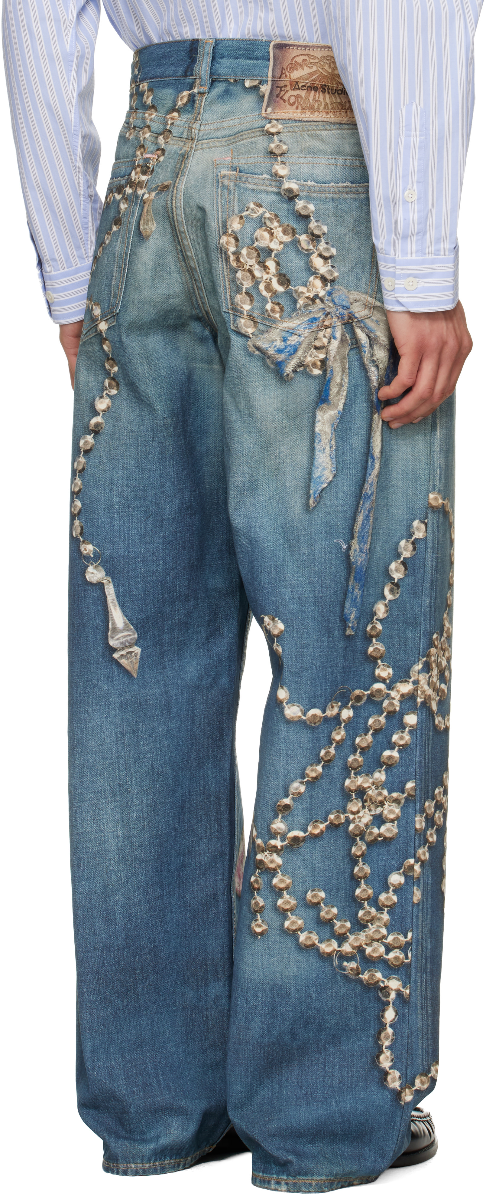 Acne Studios - Jean décontracté 1981 bleu