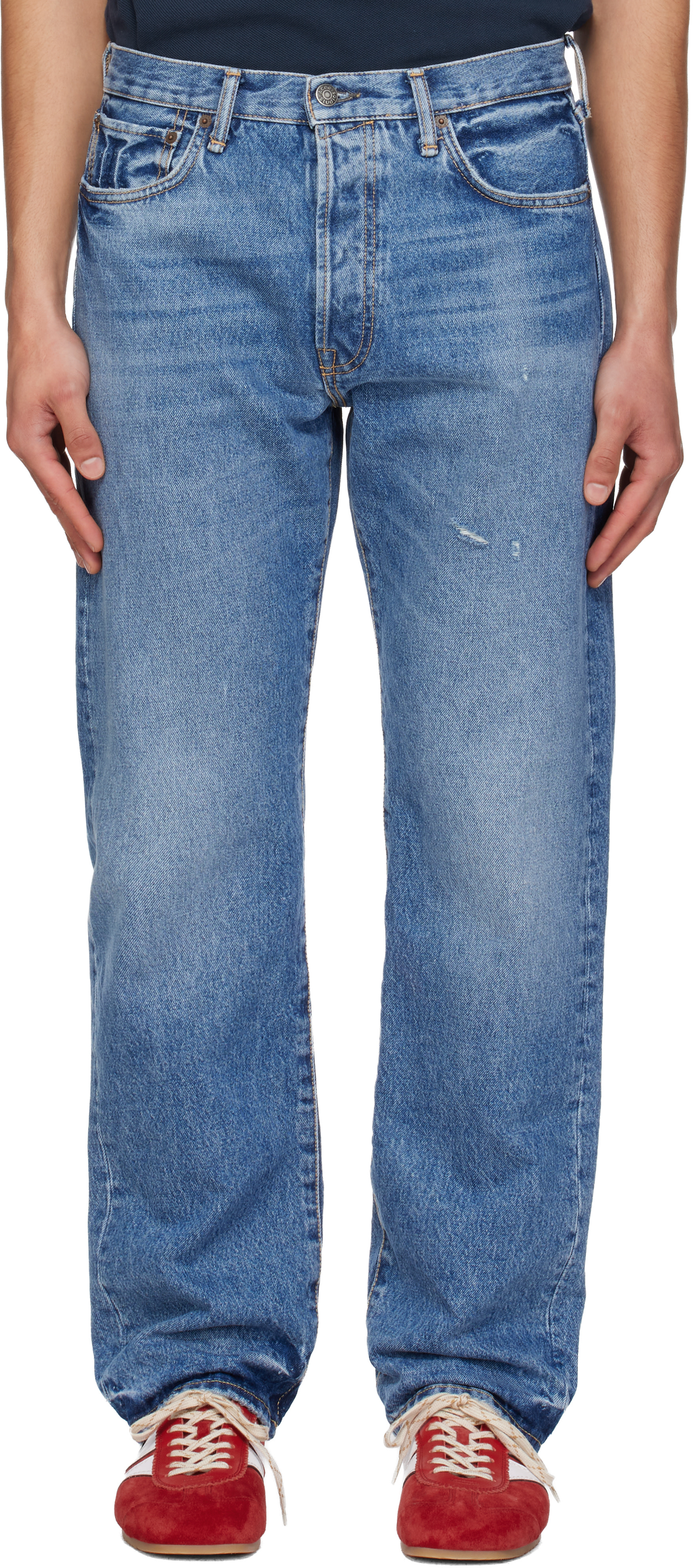 Acne Studios - Jean 1996 bleu à coupe classique