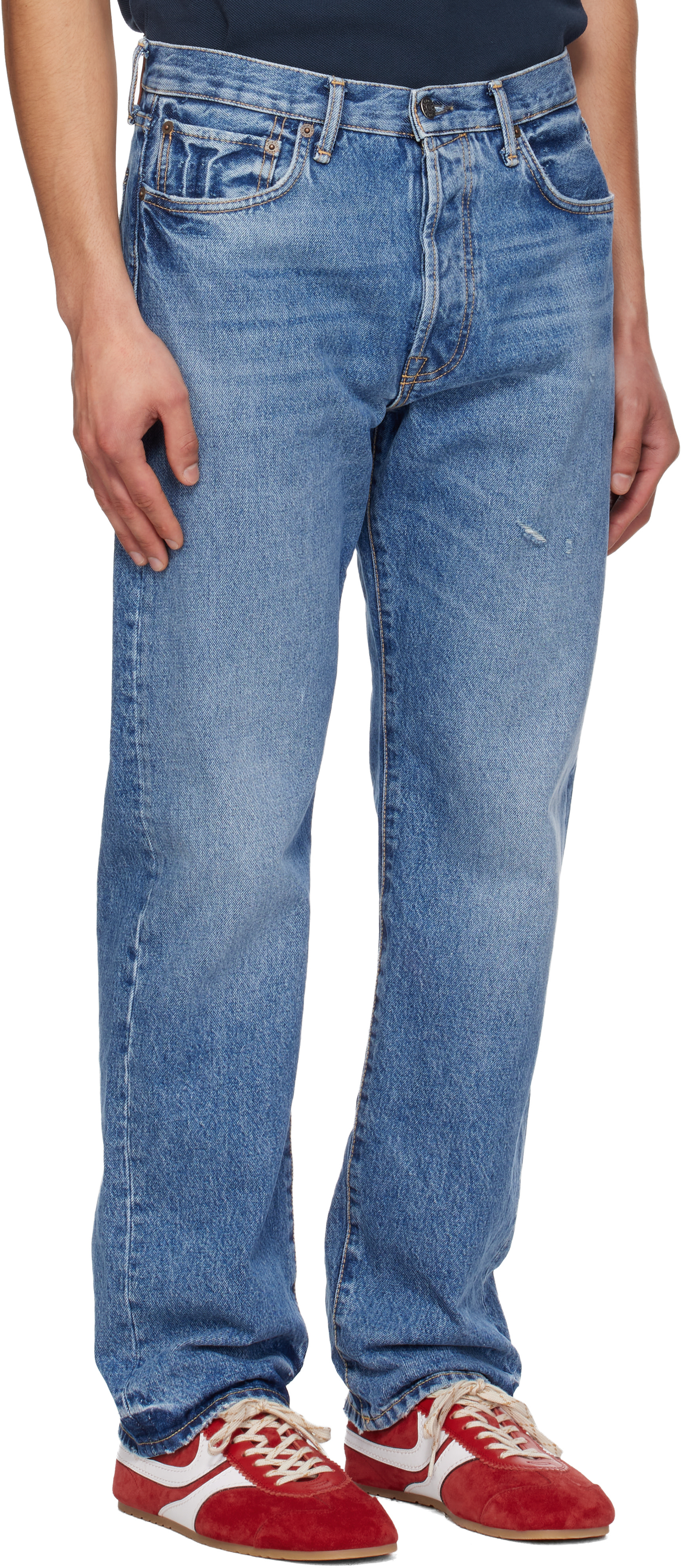Acne Studios - Jean 1996 bleu à coupe classique