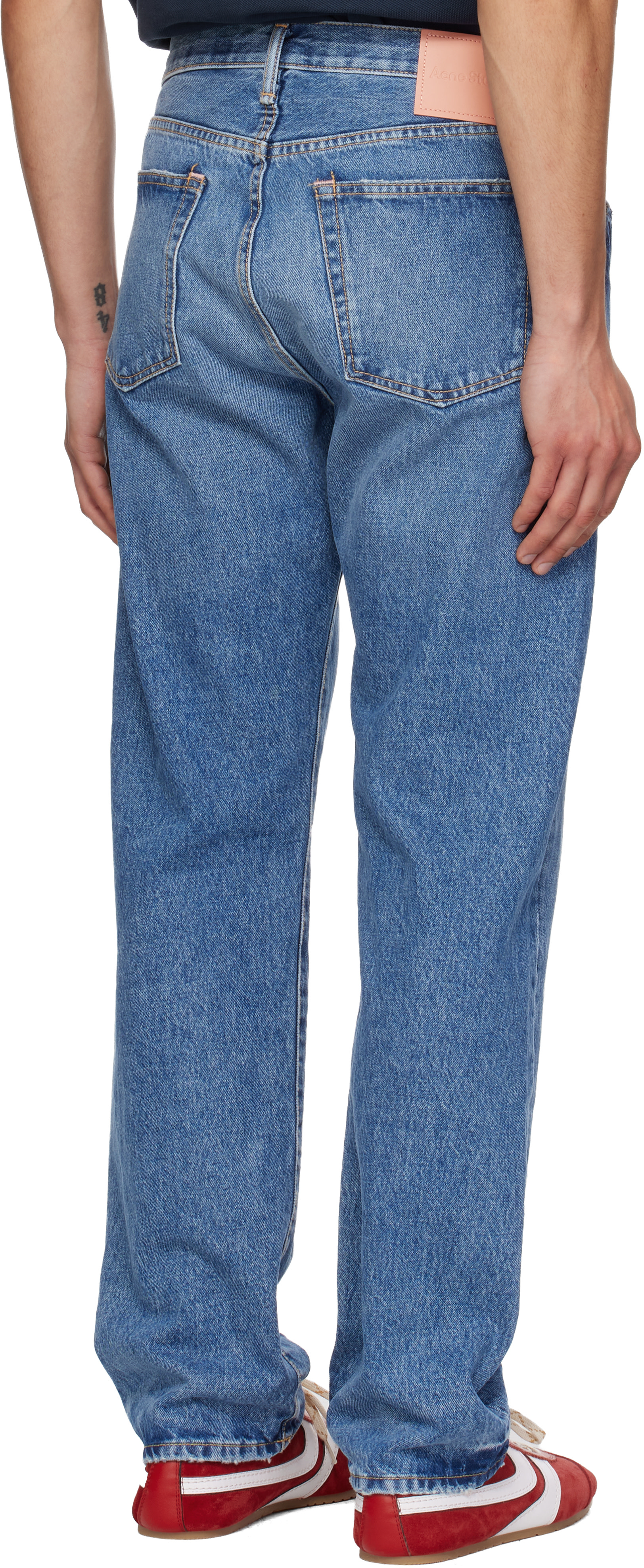Acne Studios - Jean 1996 bleu à coupe classique