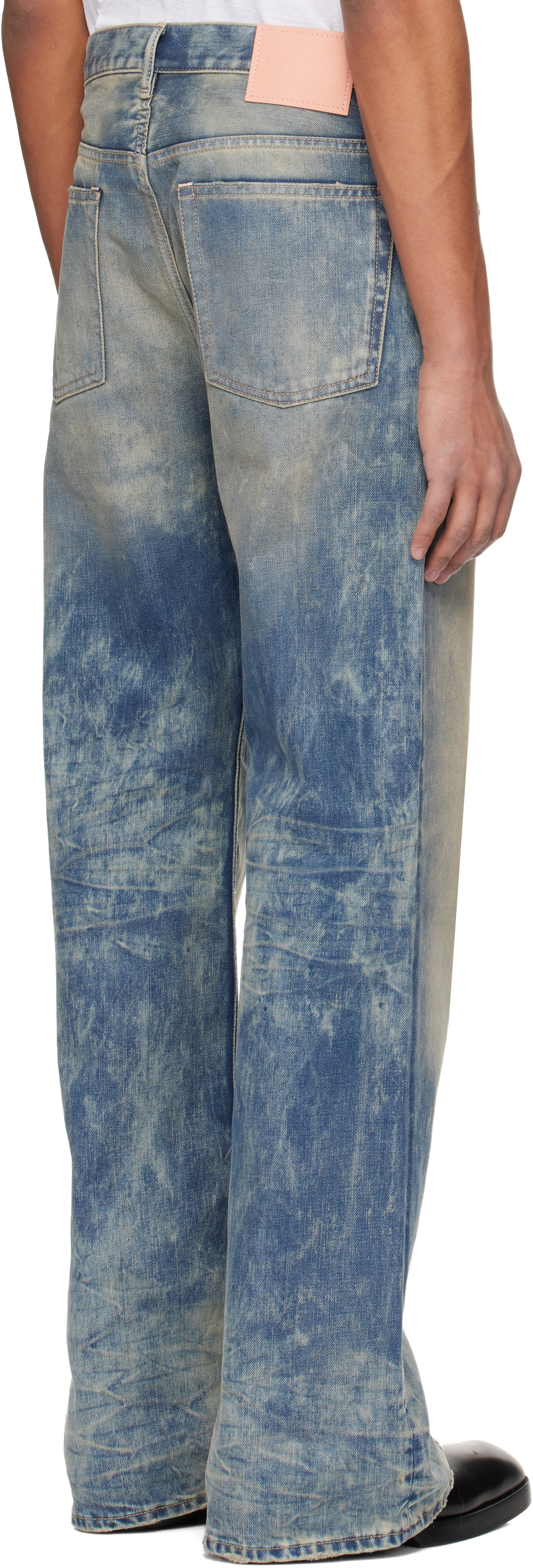 Acne Studios - Jean 2021M bleu à coupe classique