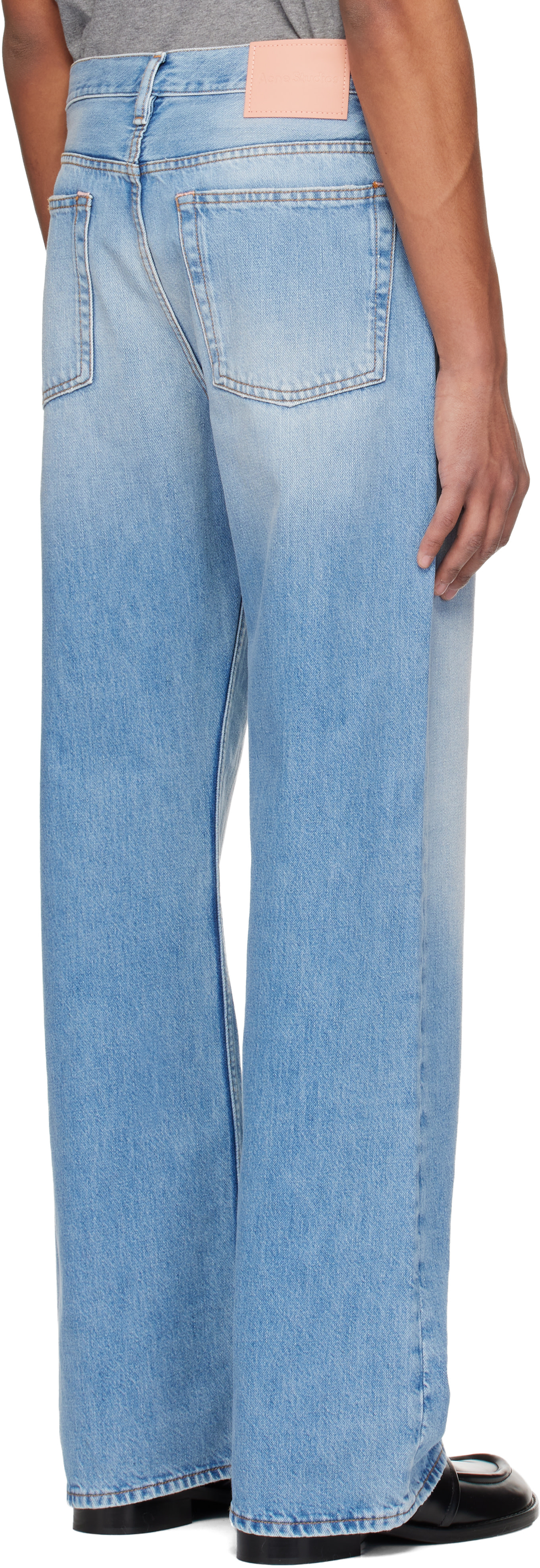 Acne Studios - Jean 2021M bleu à coupe classique