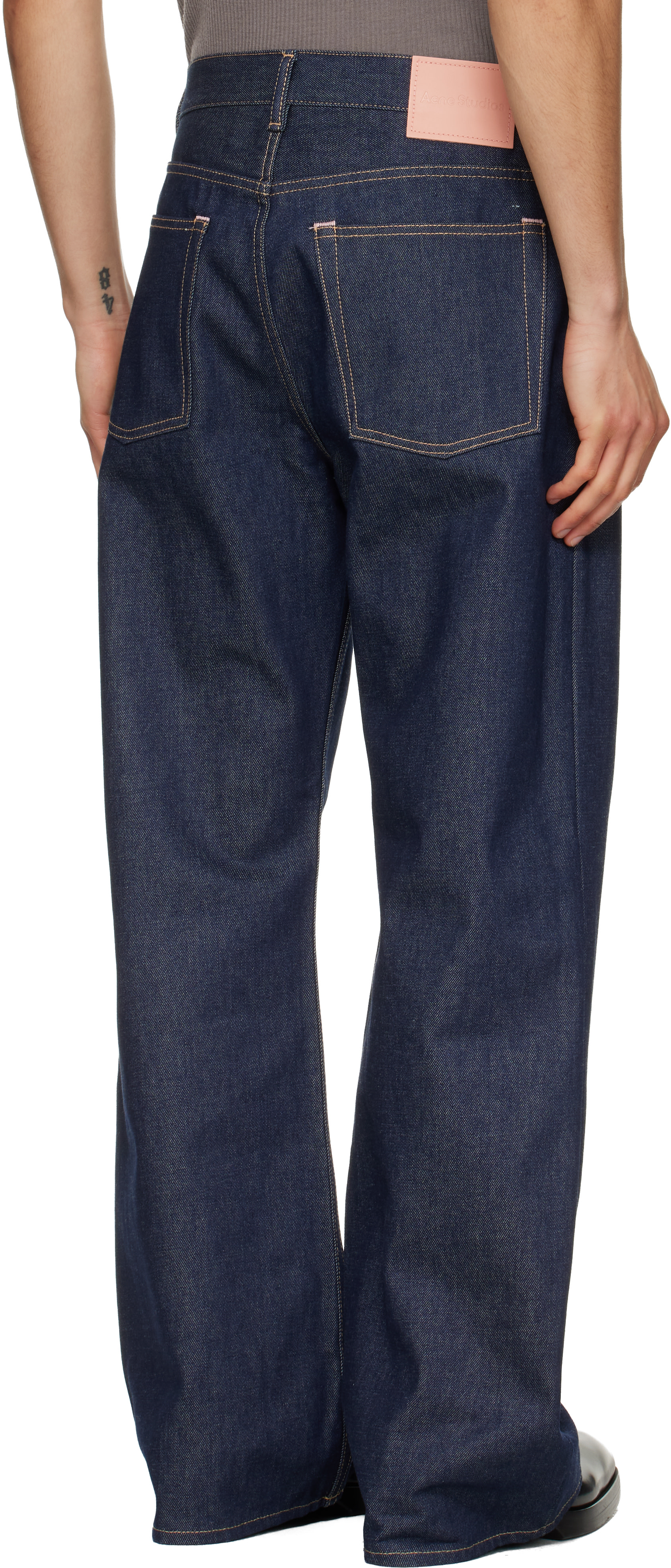 Acne Studios: Navy Regular Fit 2021M Jeans | SSENSE
