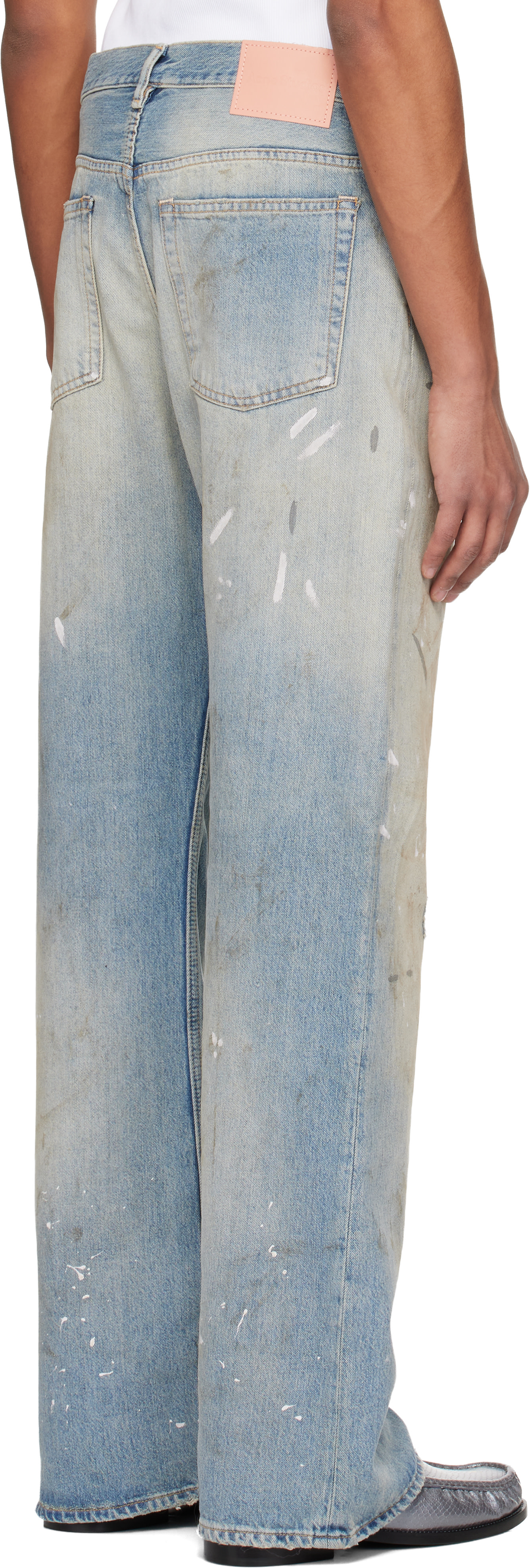 Acne Studios - Jean 2021M bleu à coupe classique